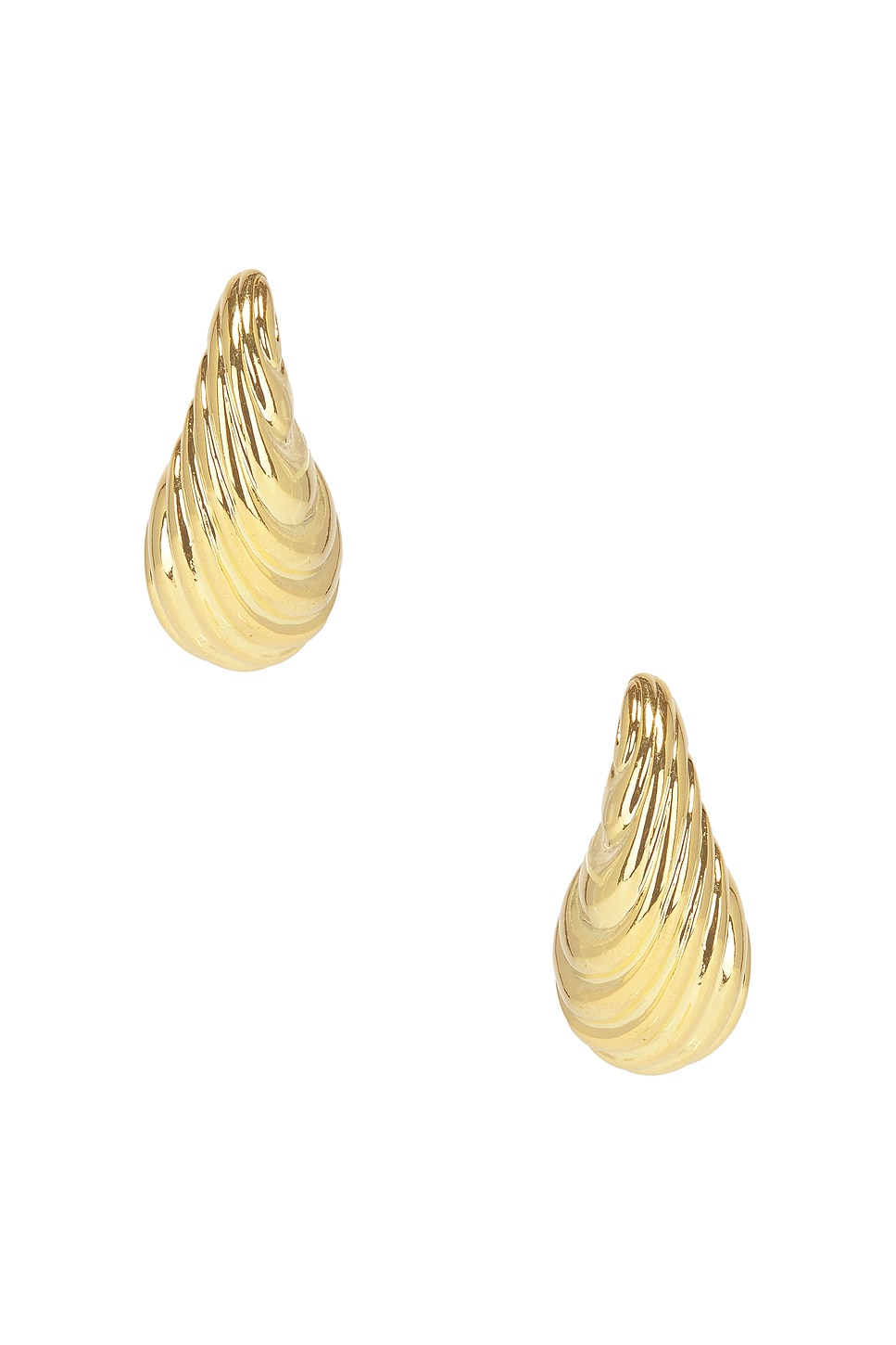 Image 1 of Jordan Road Spiaggia Earrings in 14k Gold Plated Brass