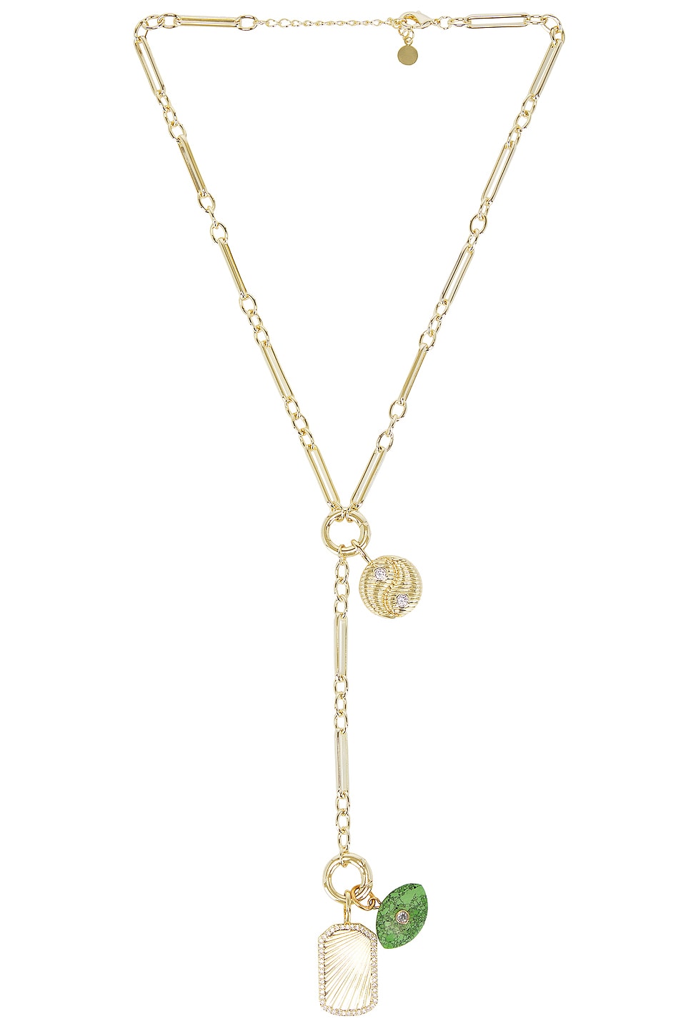 Image 1 of Jordan Road Emma Necklace in 18k Gold Plated Silver