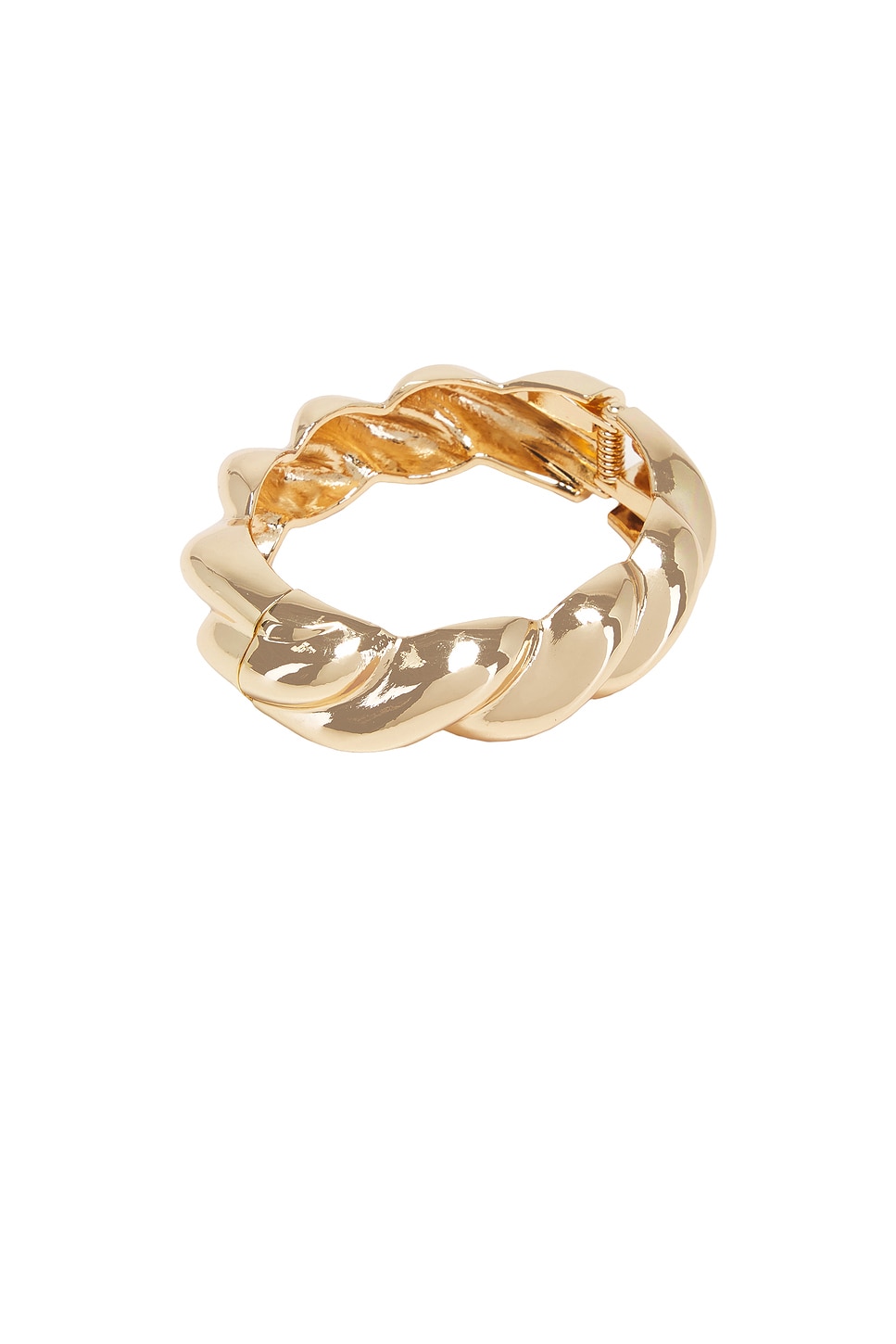 Dolce Bangle Bracelet in Metallic Gold