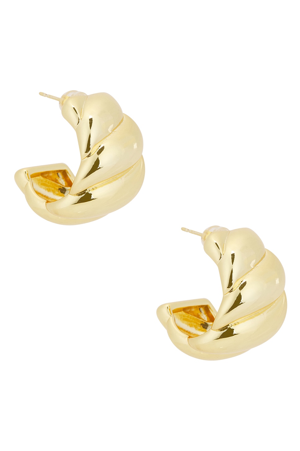 Image 1 of Jordan Road Oakley Earrings in 14k Gold Plated