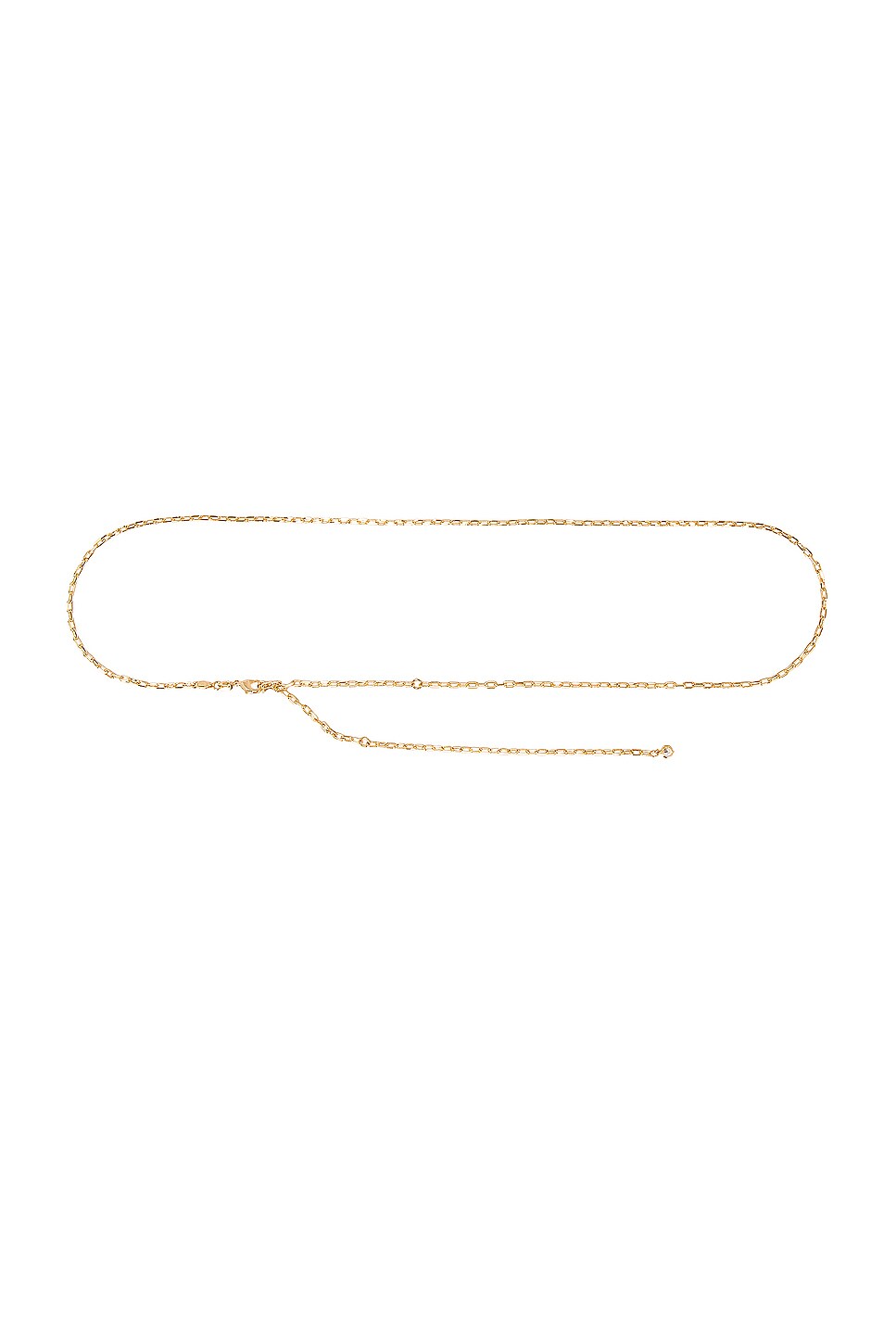 Image 1 of Jordan Road Jewelry Desert Chain Link Waist Chain in Gold