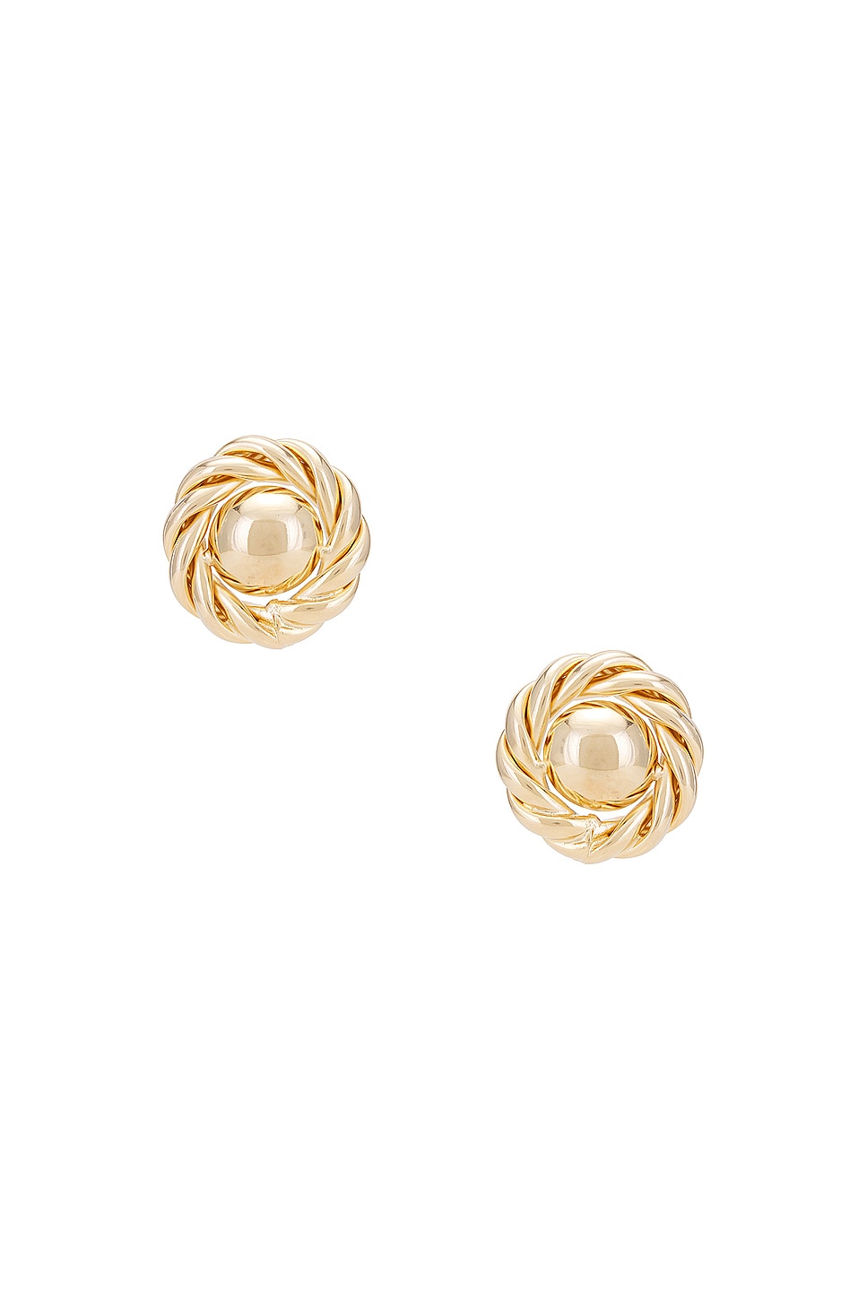 Coco Earrings in Metallic Gold