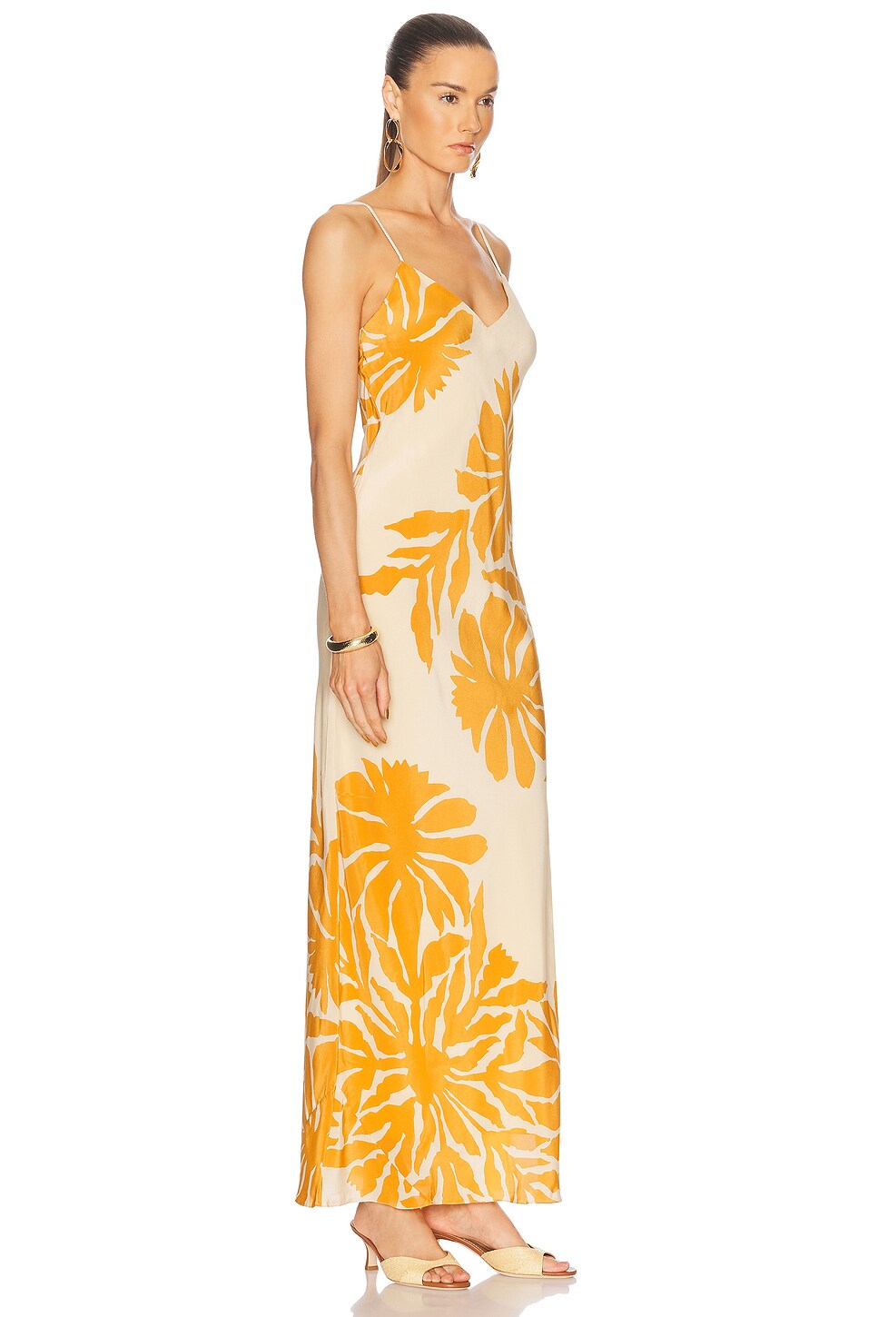 Johanna Ortiz Tropical Harmony Silk Maxi Dress