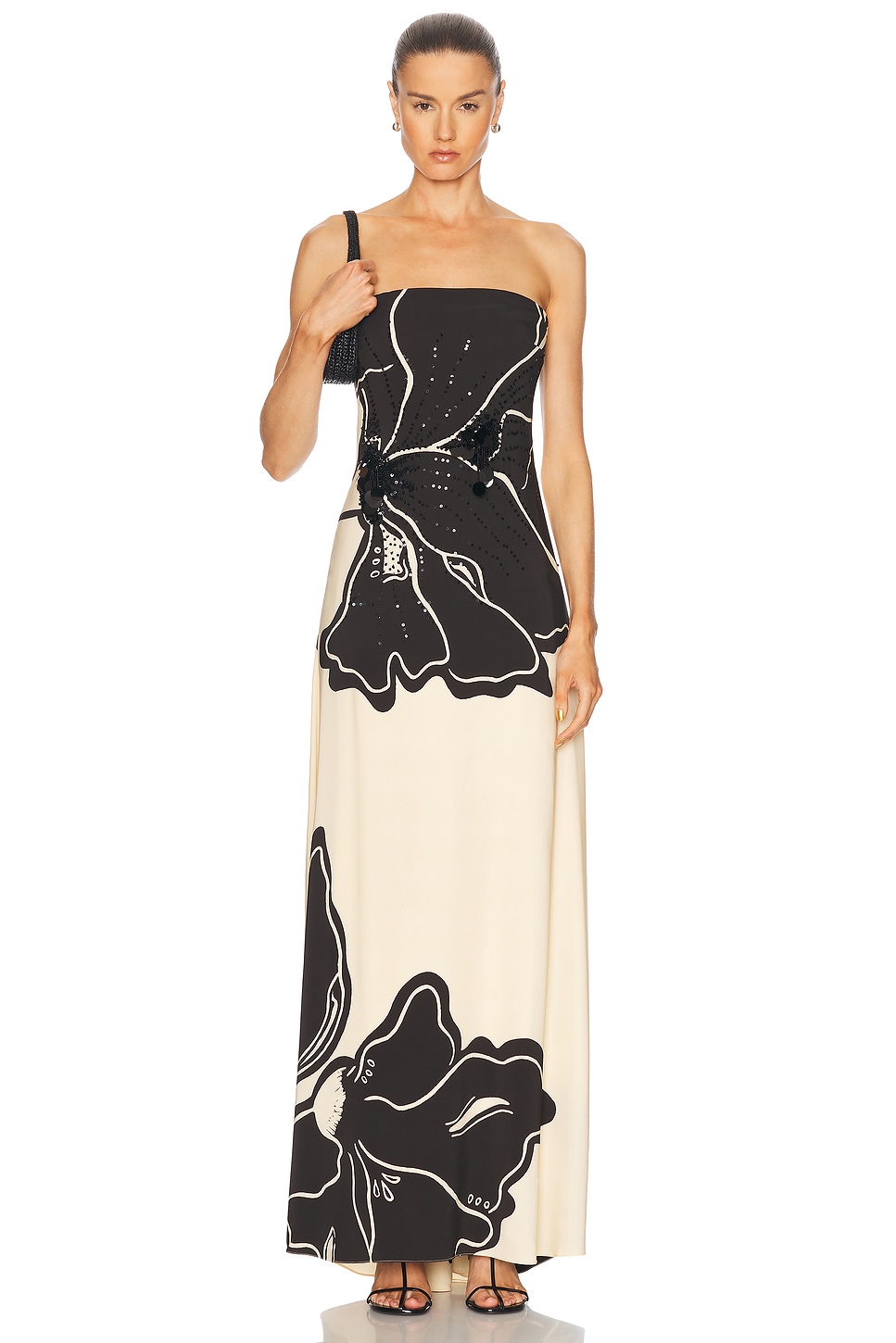 Shop Johanna Ortiz Simbologia Floral Maxi Dress