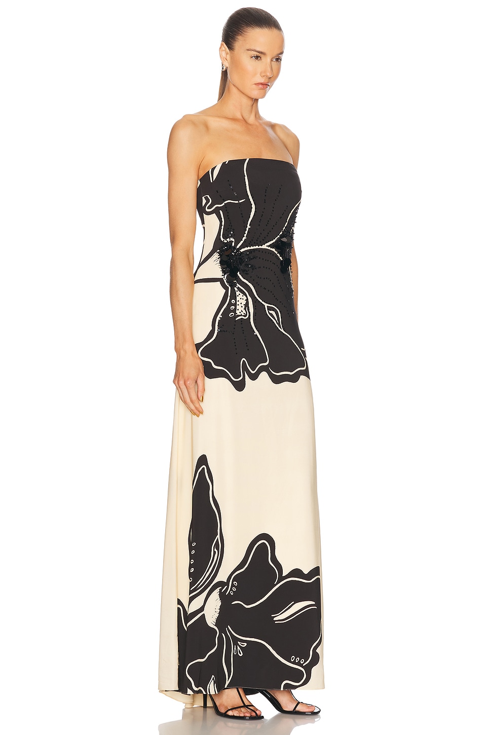 Shop Johanna Ortiz Simbologia Floral Maxi Dress