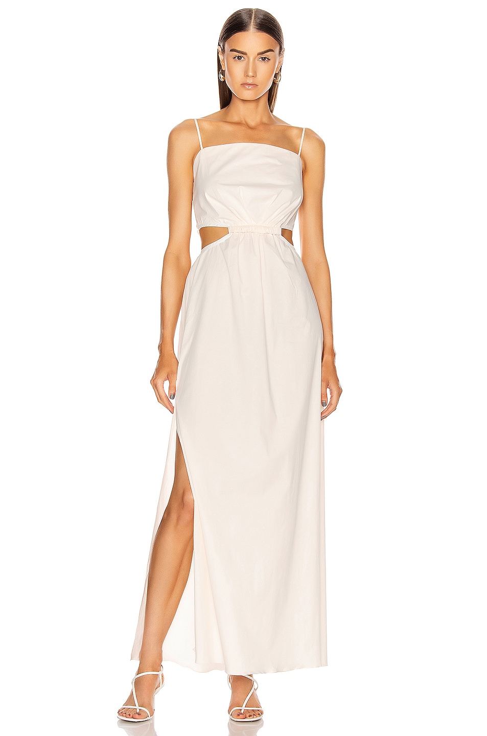 Image 1 of Johanna Ortiz White Sand Maxi Dress in Off White
