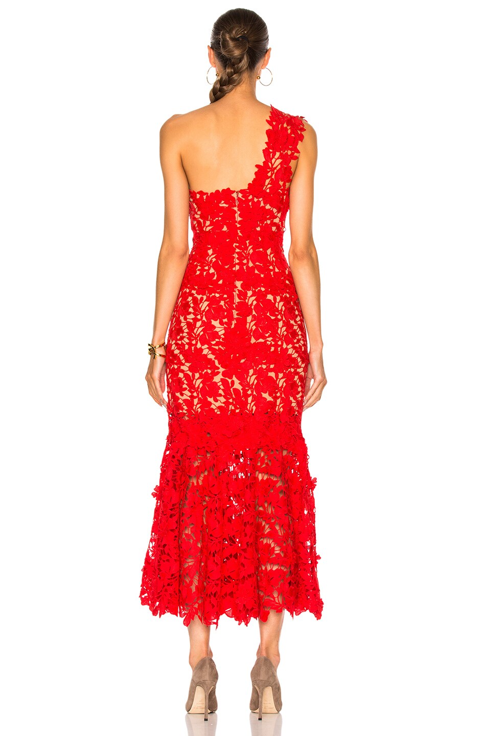 Johanna Ortiz Macarena Dress in Guipure Lace | FWRD