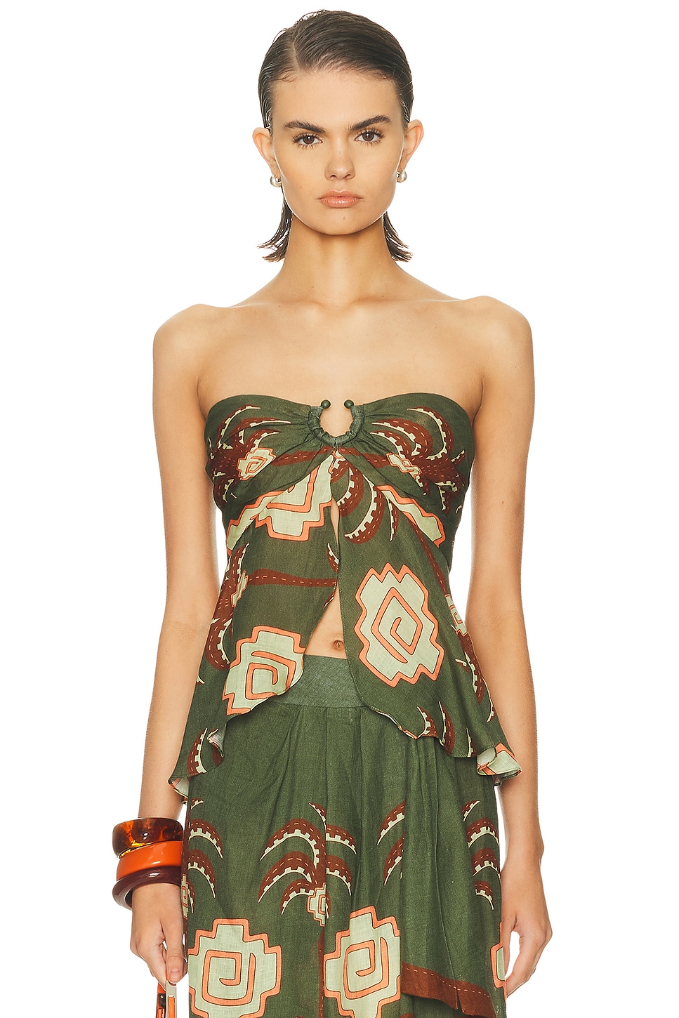 Arkana Top in Dark Green