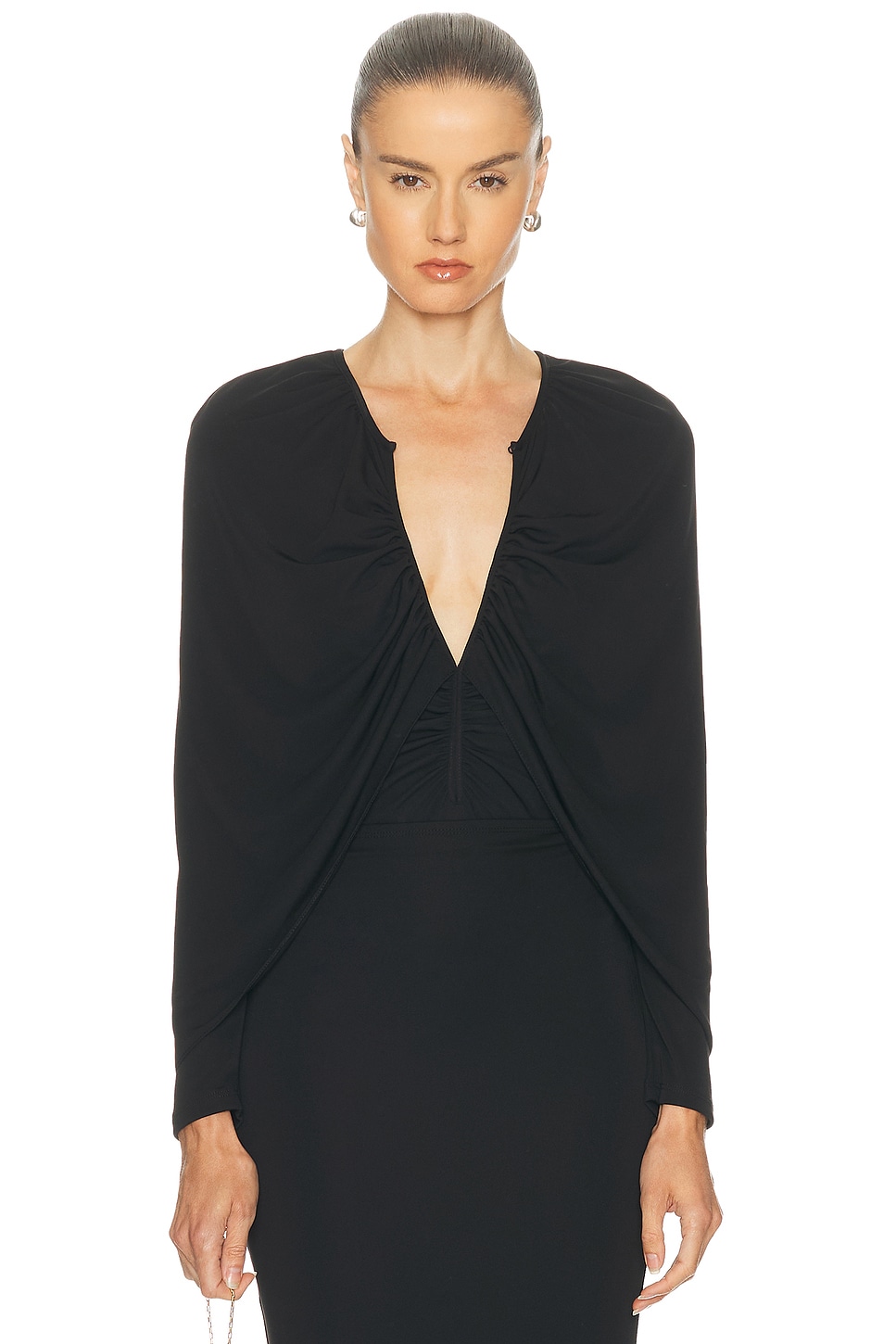 Image 1 of Johanna Ortiz Starlight Bodysuit in Black