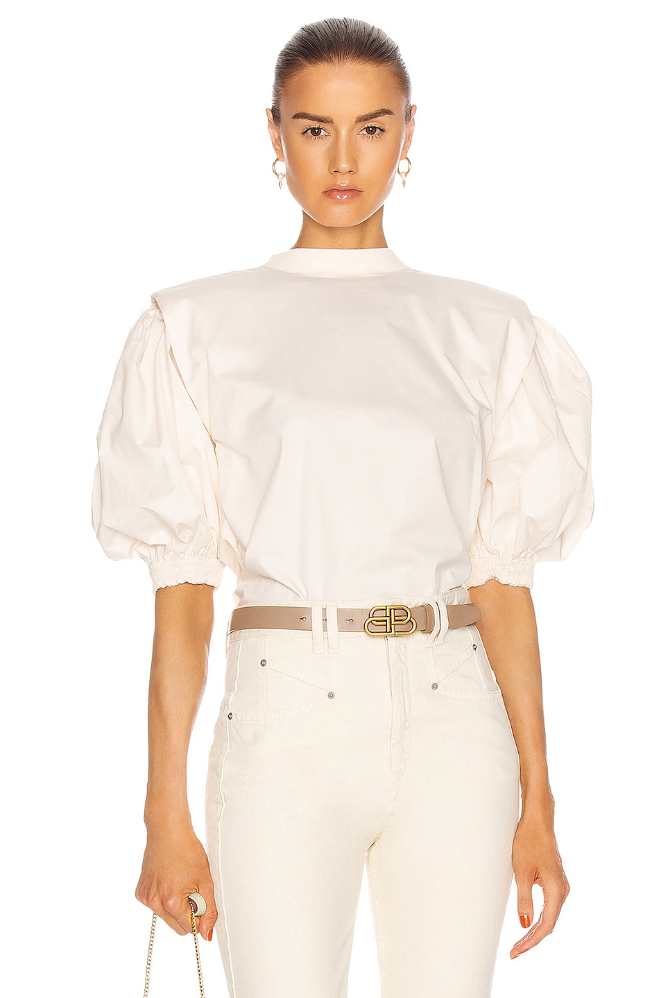 Image 1 of Johanna Ortiz Floating Lily Top in Ecru