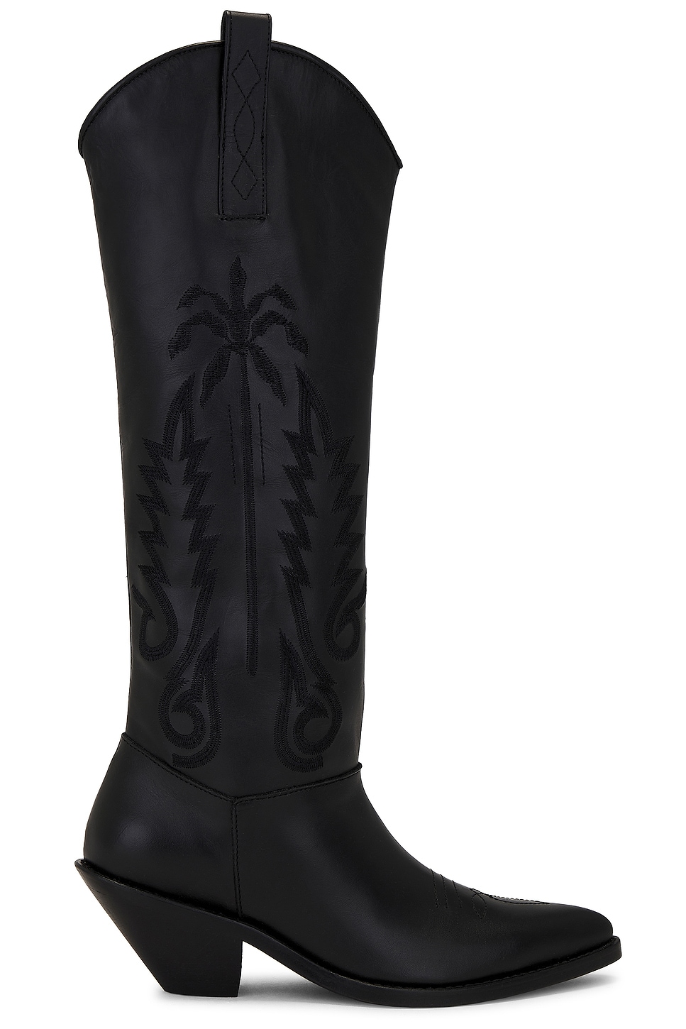 Image 1 of Johanna Ortiz Black Journey To The East Leather Boots in Black