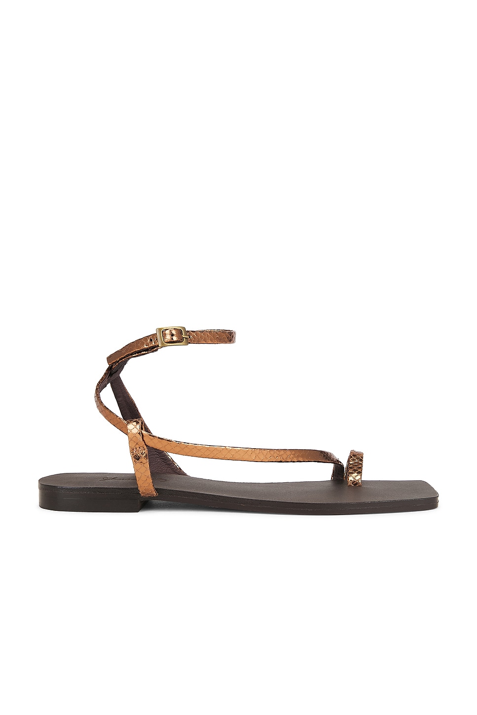 Flamenco Echoes Sandal in Brown