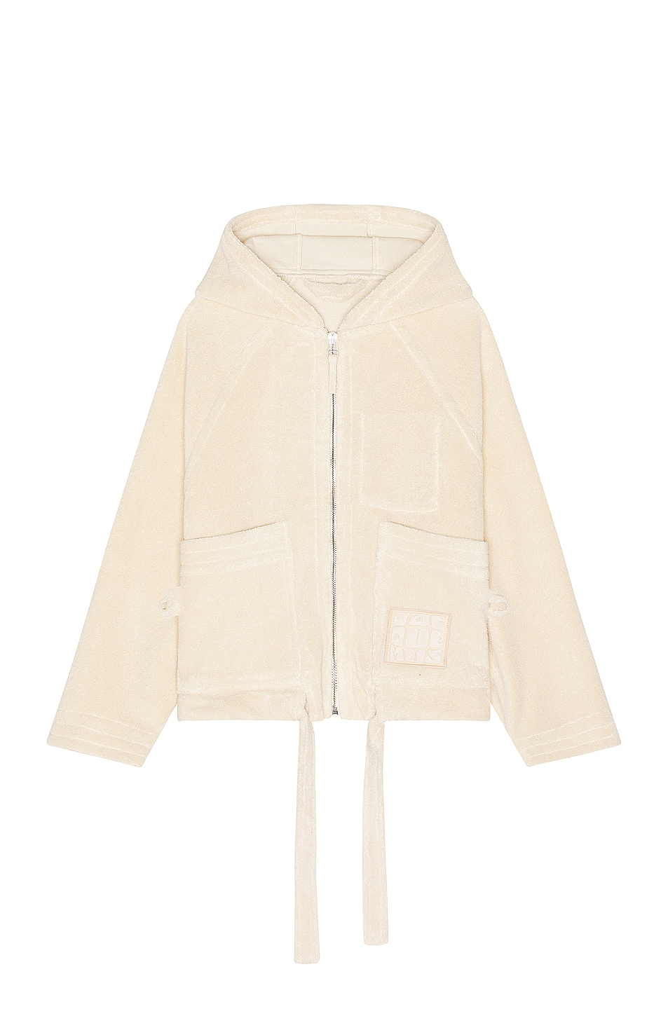 Image 1 of JACQUEMUS Le Blouson Banho in Off White