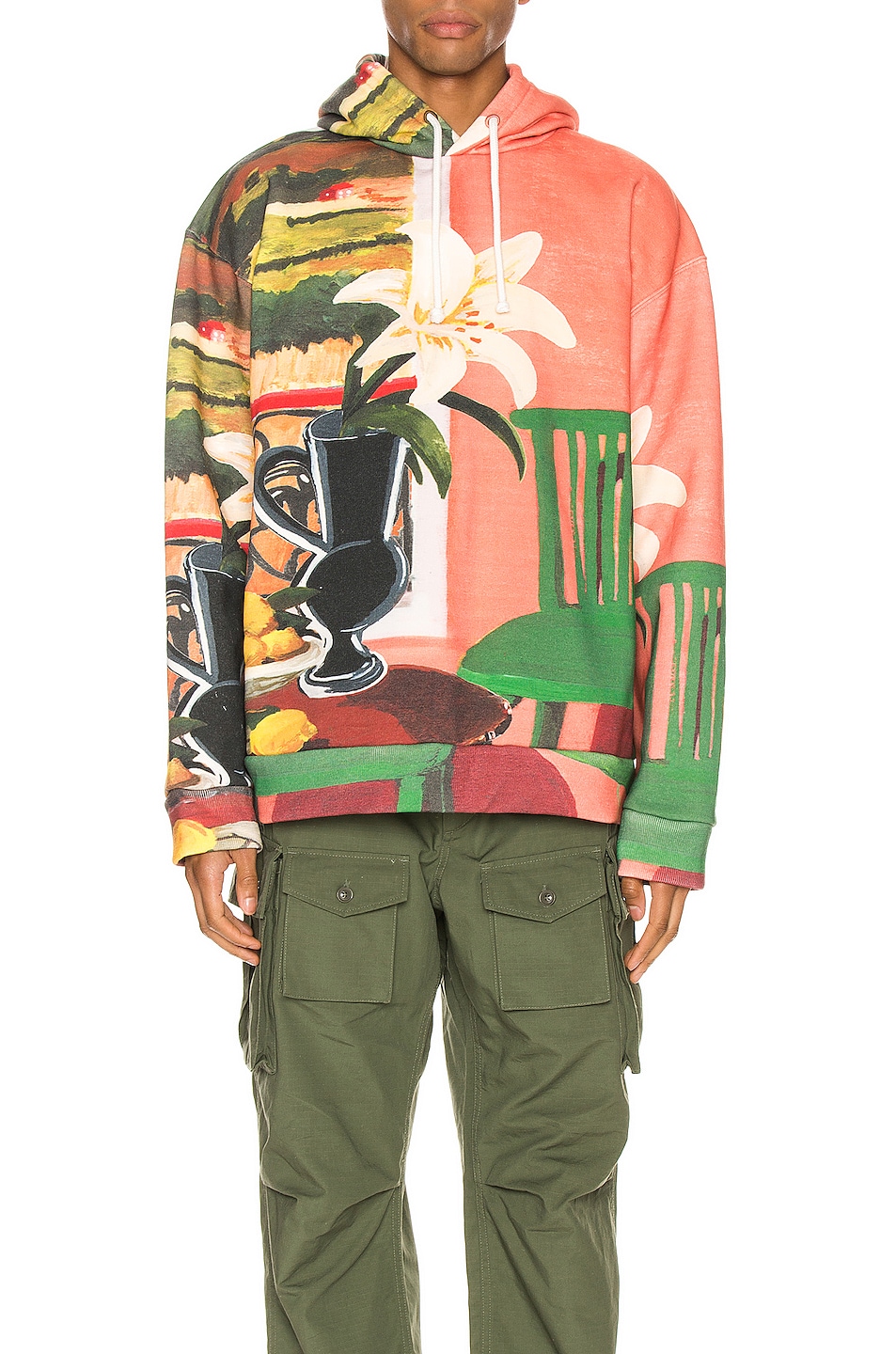 Image 1 of JACQUEMUS Tableau Hoodie in Matisse Print