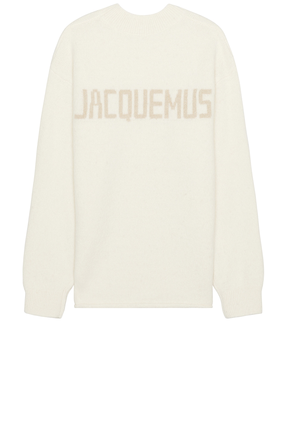 Image 1 of JACQUEMUS Le Pull Jacquemus in Light Beige