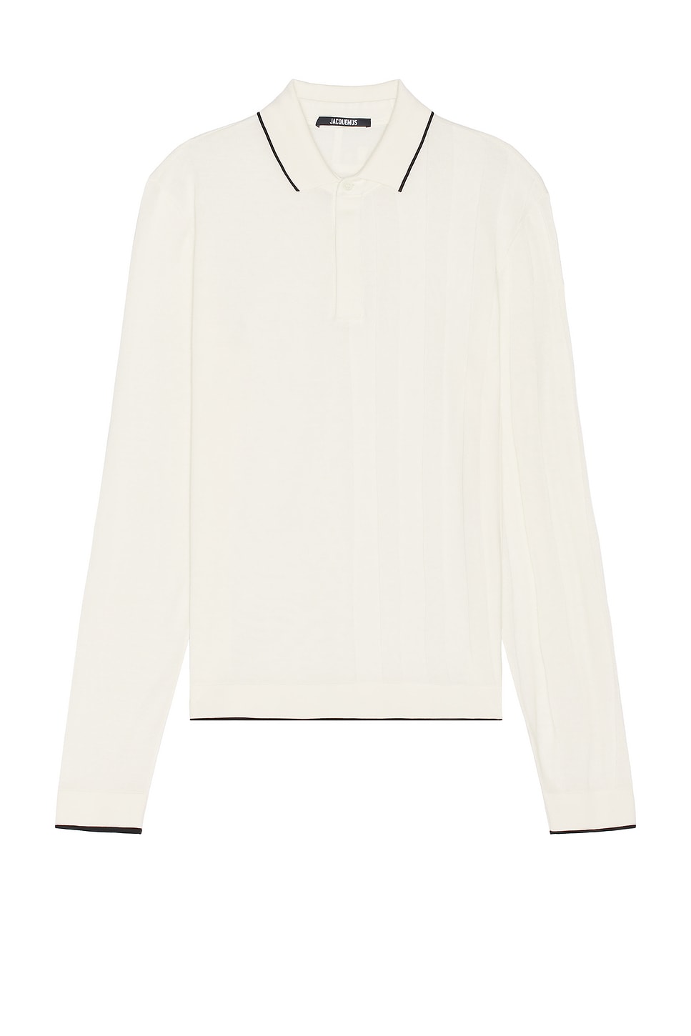 Image 1 of JACQUEMUS Le Polo Tricot Ml in Off-White