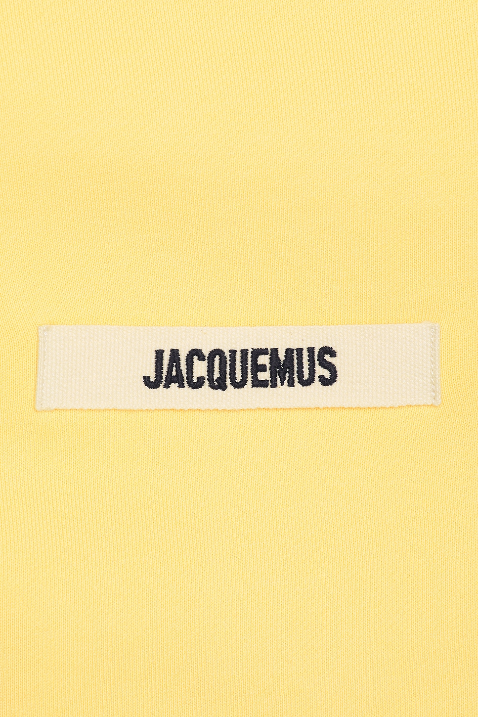 Image 3 of JACQUEMUS Le Hoodie Zip Gros Grain in Light Beige 2