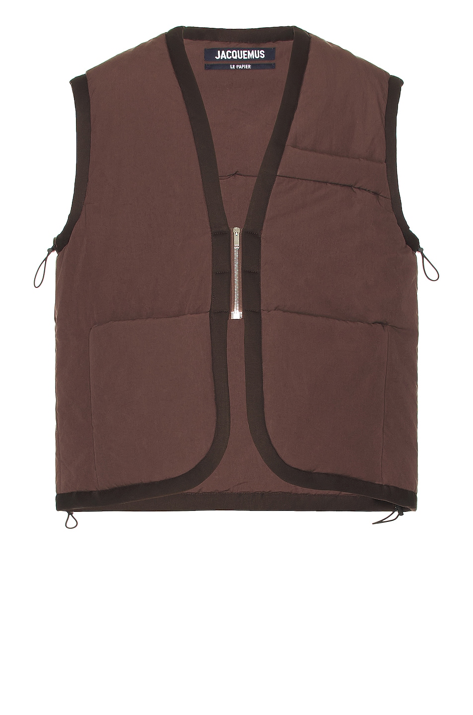 Image 1 of JACQUEMUS Le Gilet Pino in Brown