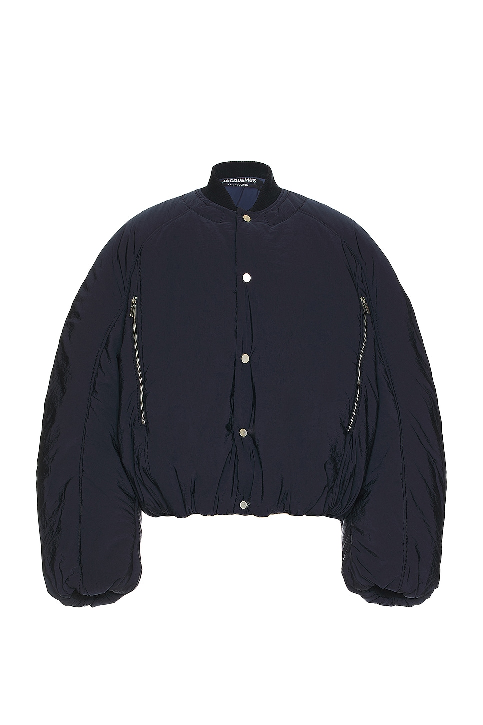 Image 1 of JACQUEMUS Le Bomber Croissant in Dark Navy