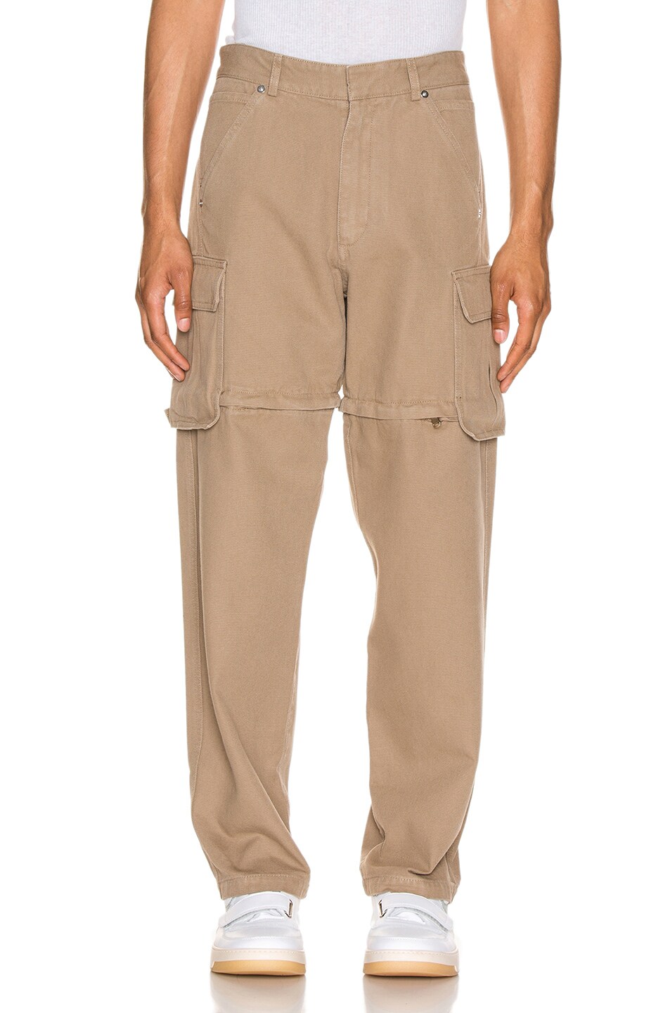 Image 1 of JACQUEMUS Peach Pants in Beige