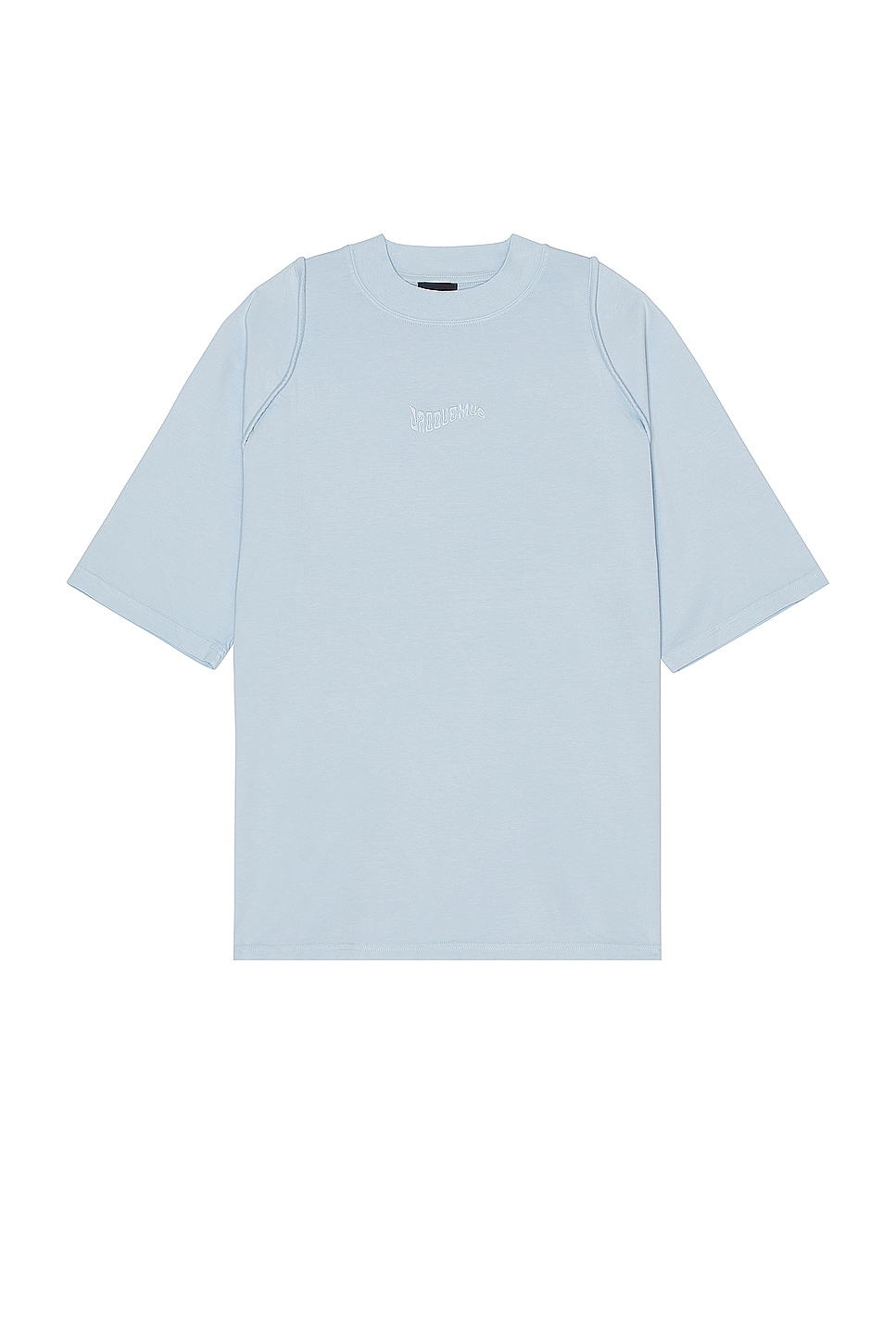 Image 1 of JACQUEMUS Le T-Shirt Camargue in Light Blue