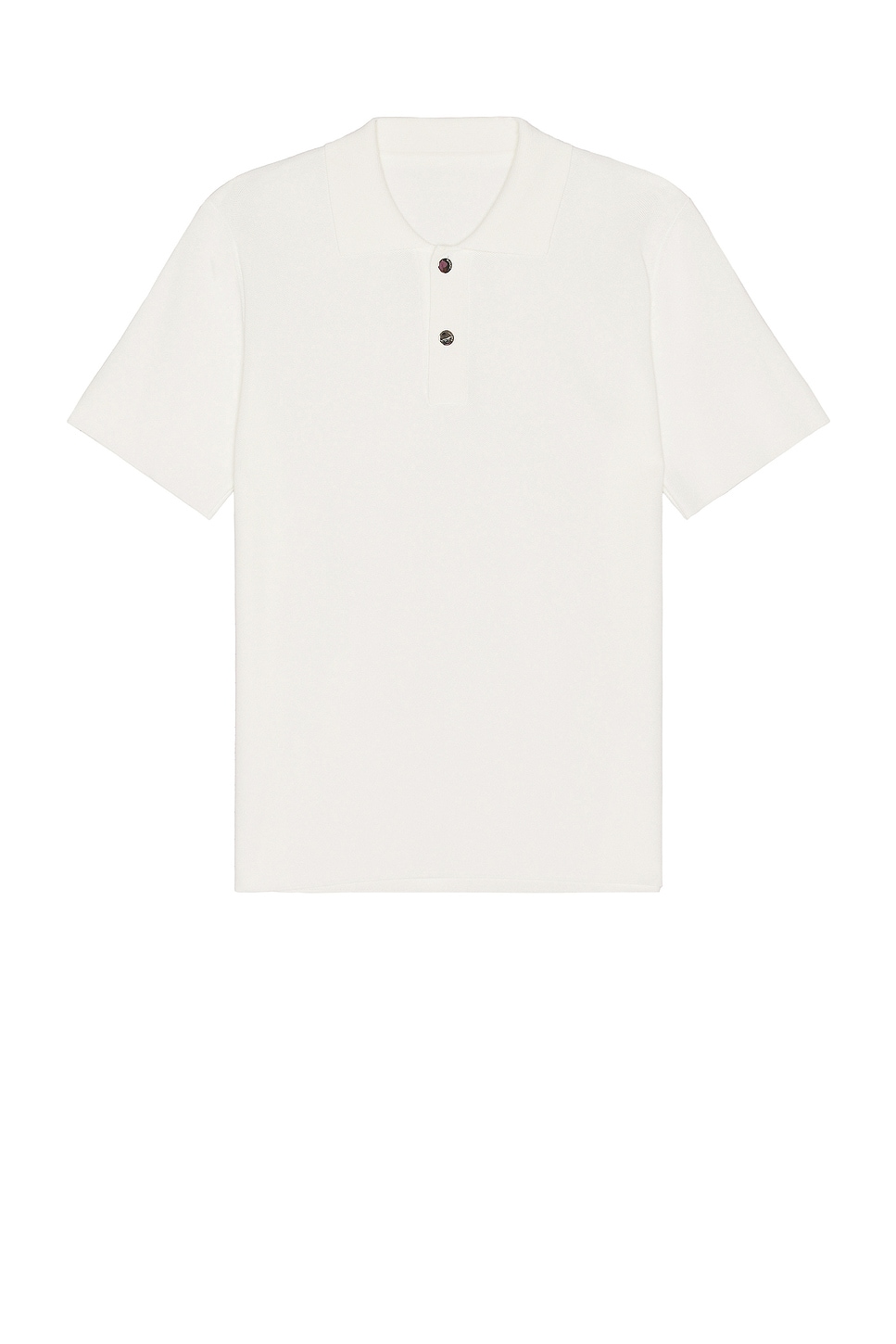 Image 1 of JACQUEMUS Le Polo Maille in Off White