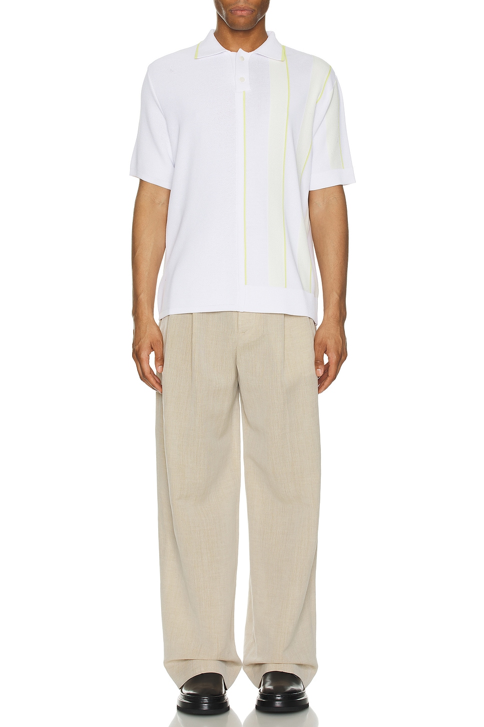 Image 1 of JACQUEMUS Le Polo Juego in White