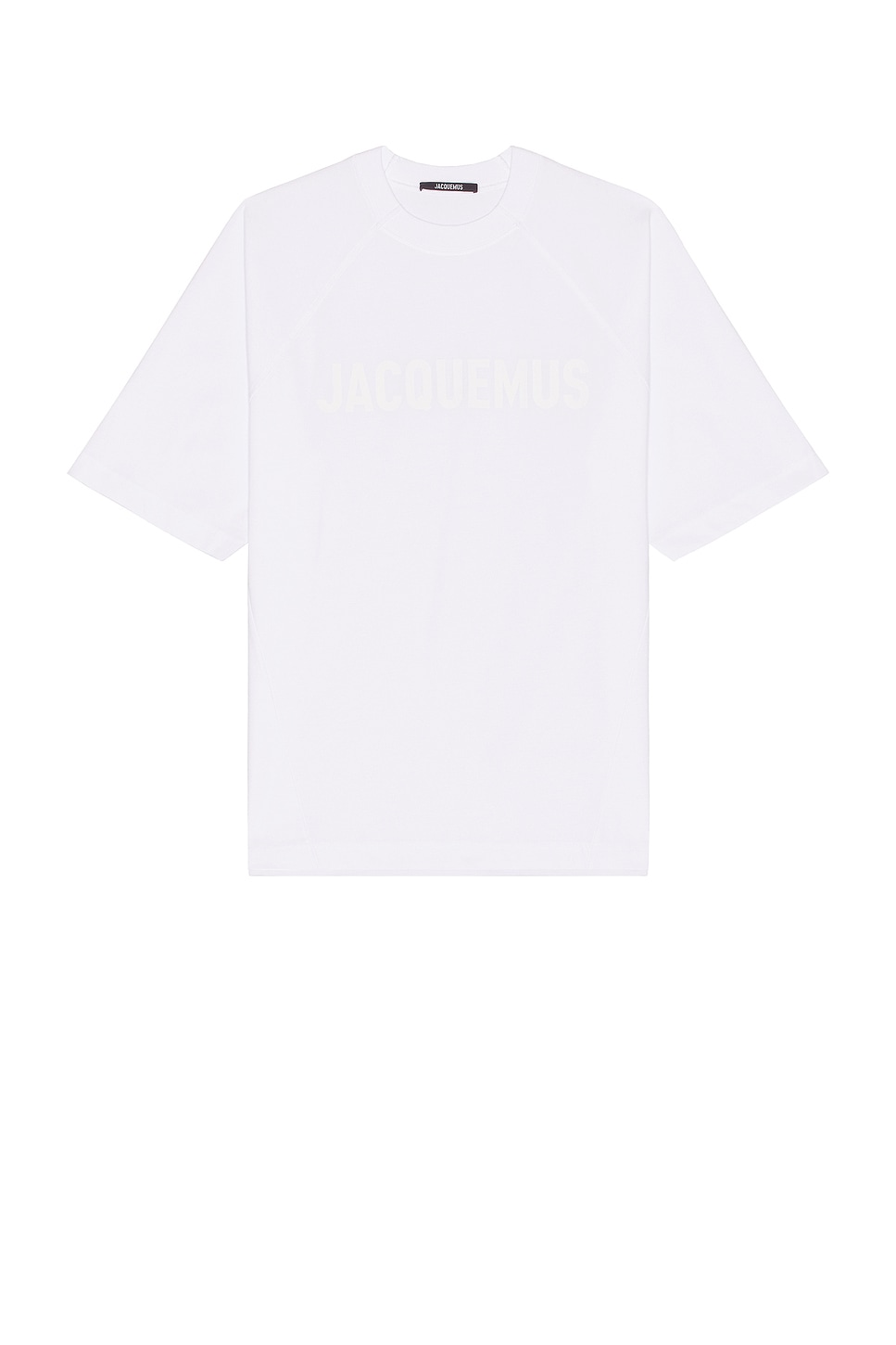 Image 1 of JACQUEMUS Le Tshirt Typo in White