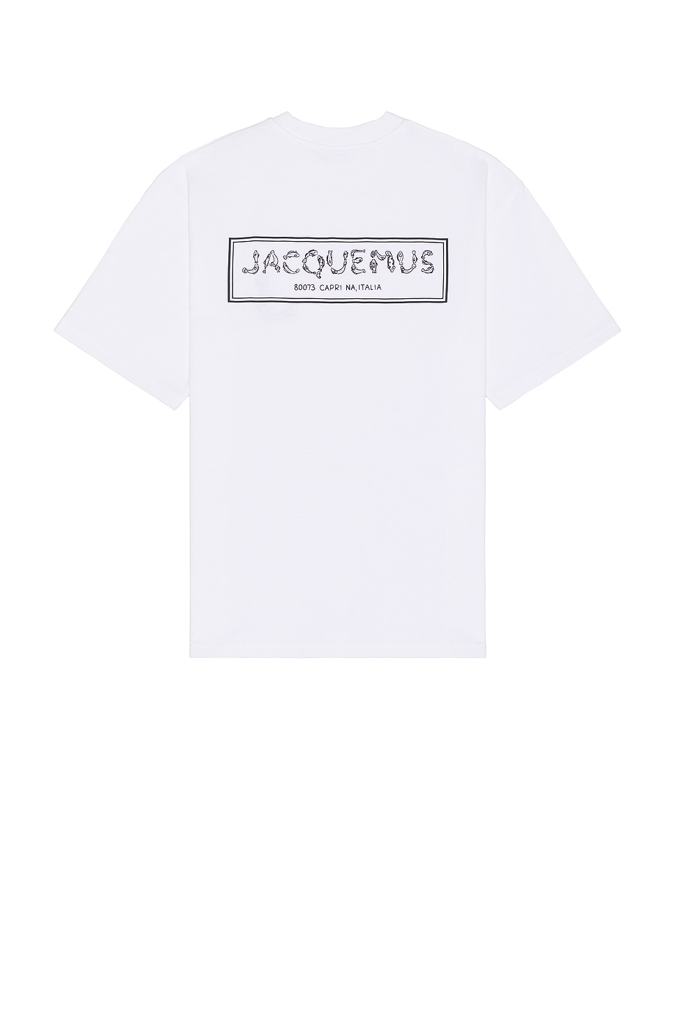 Image 1 of JACQUEMUS Le Tshirt Mervo Mc in White