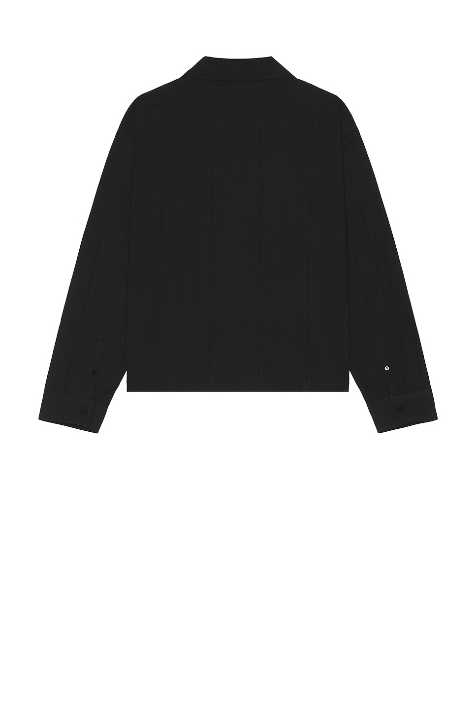 Shop Jacquemus La Chemise Corto In Black