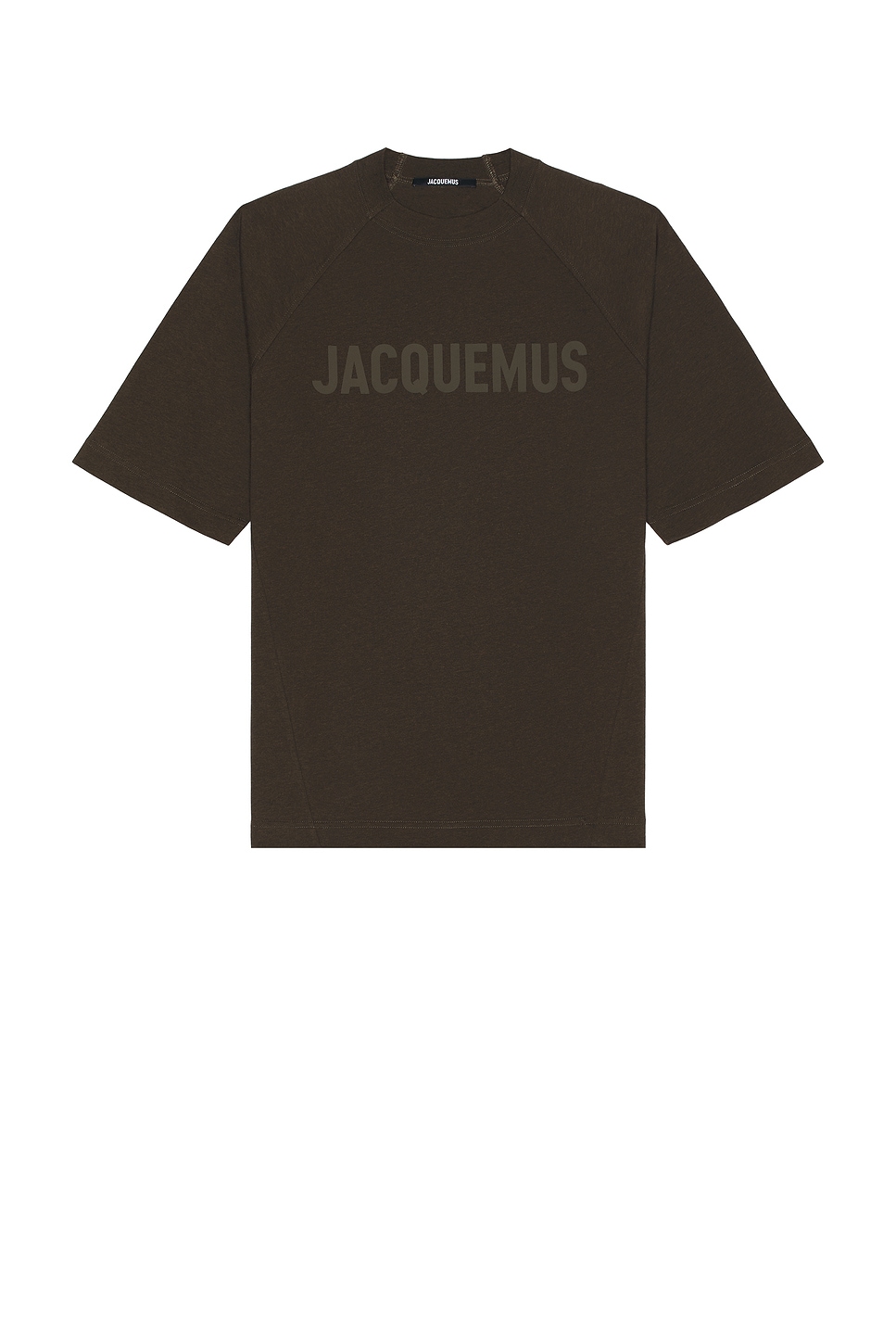 Image 1 of JACQUEMUS Le T-Shirt Typo in Multi Brown