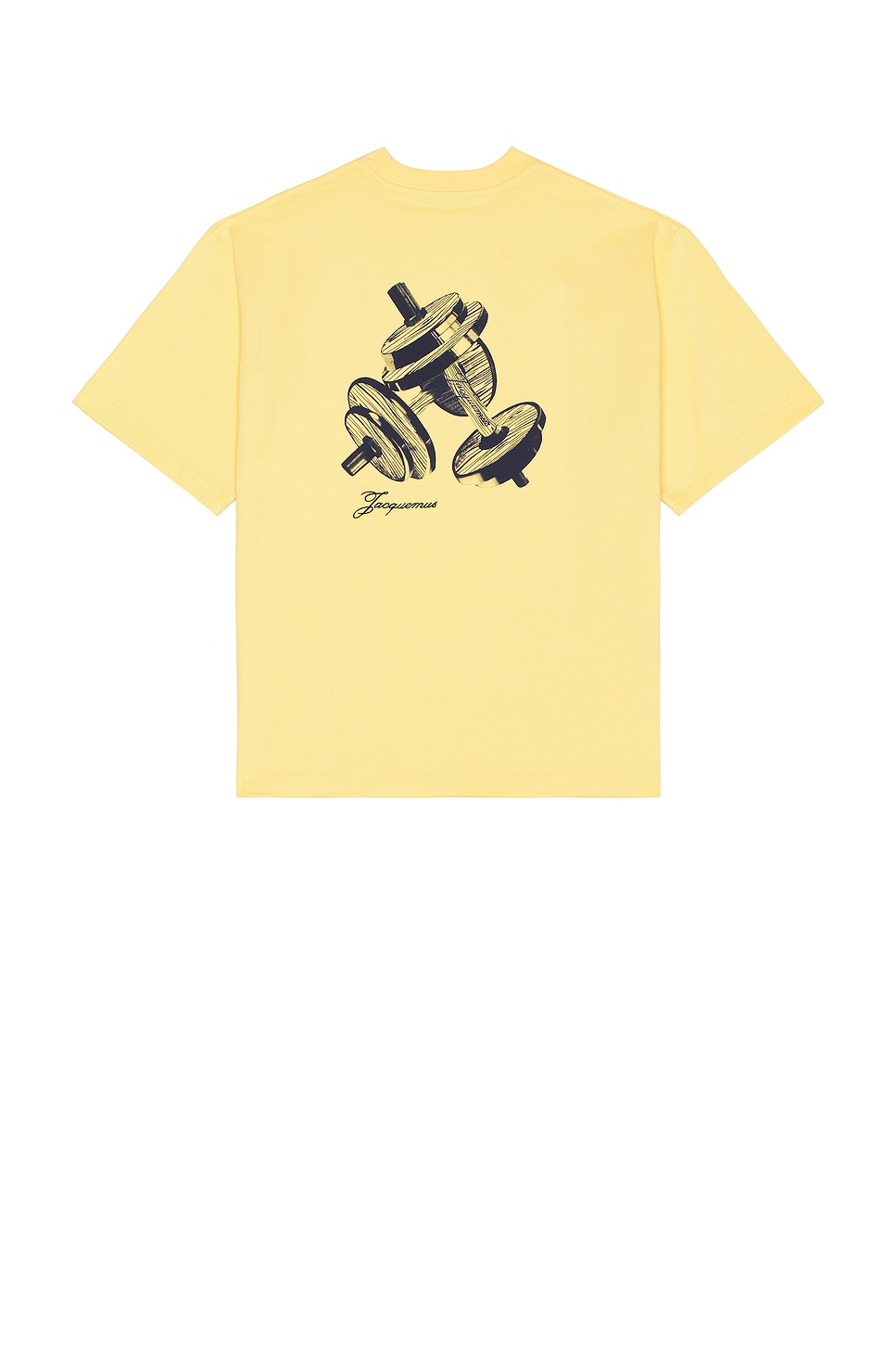 Image 1 of JACQUEMUS Le T-Shirt Halteres in Athletic Club Beige