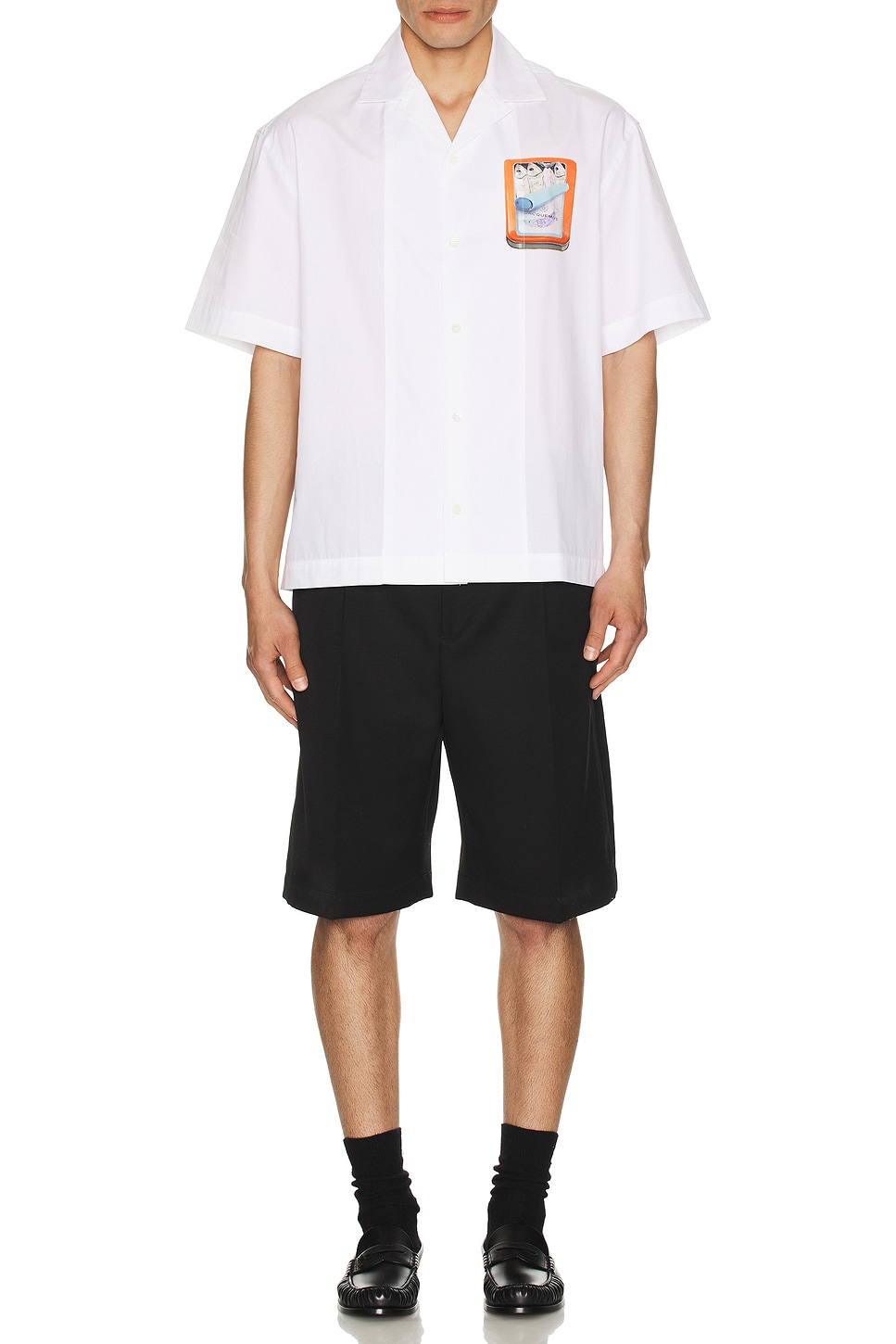 Image 1 of JACQUEMUS La Chemise Jean in Boite Sardines Orange
