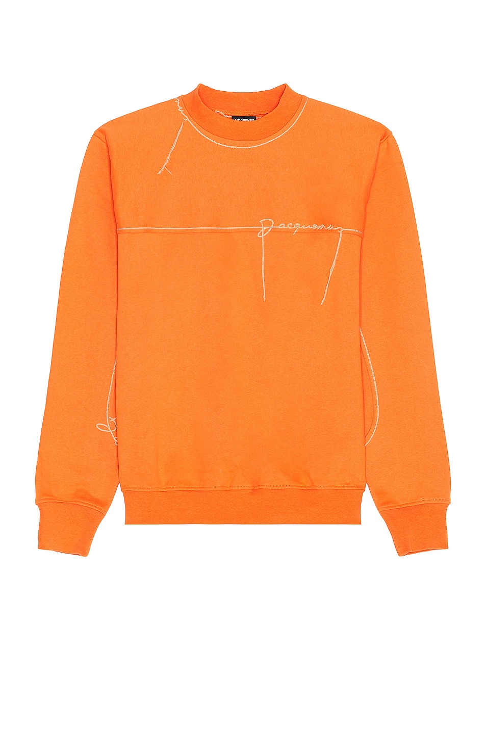 JACQUEMUS Le Sweatshirt Fio in Orange | FWRD