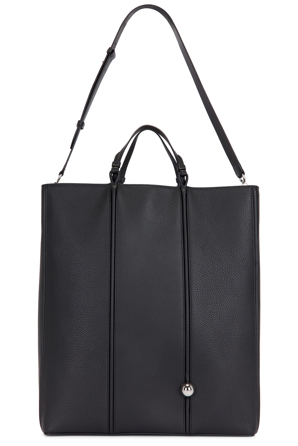 Jacquemus Le Cabas Marino In Black