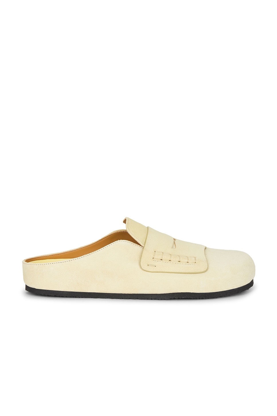 Image 1 of JACQUEMUS Les Mules Mocassin in Pale Yellow