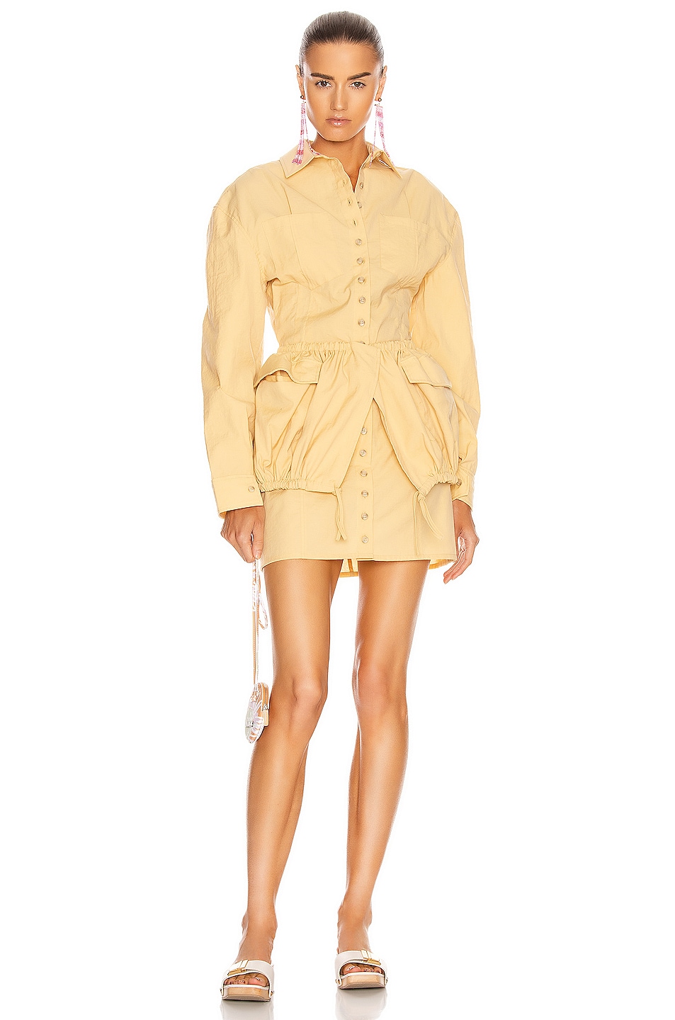 Image 1 of JACQUEMUS La Robe Cueillette in Yellow