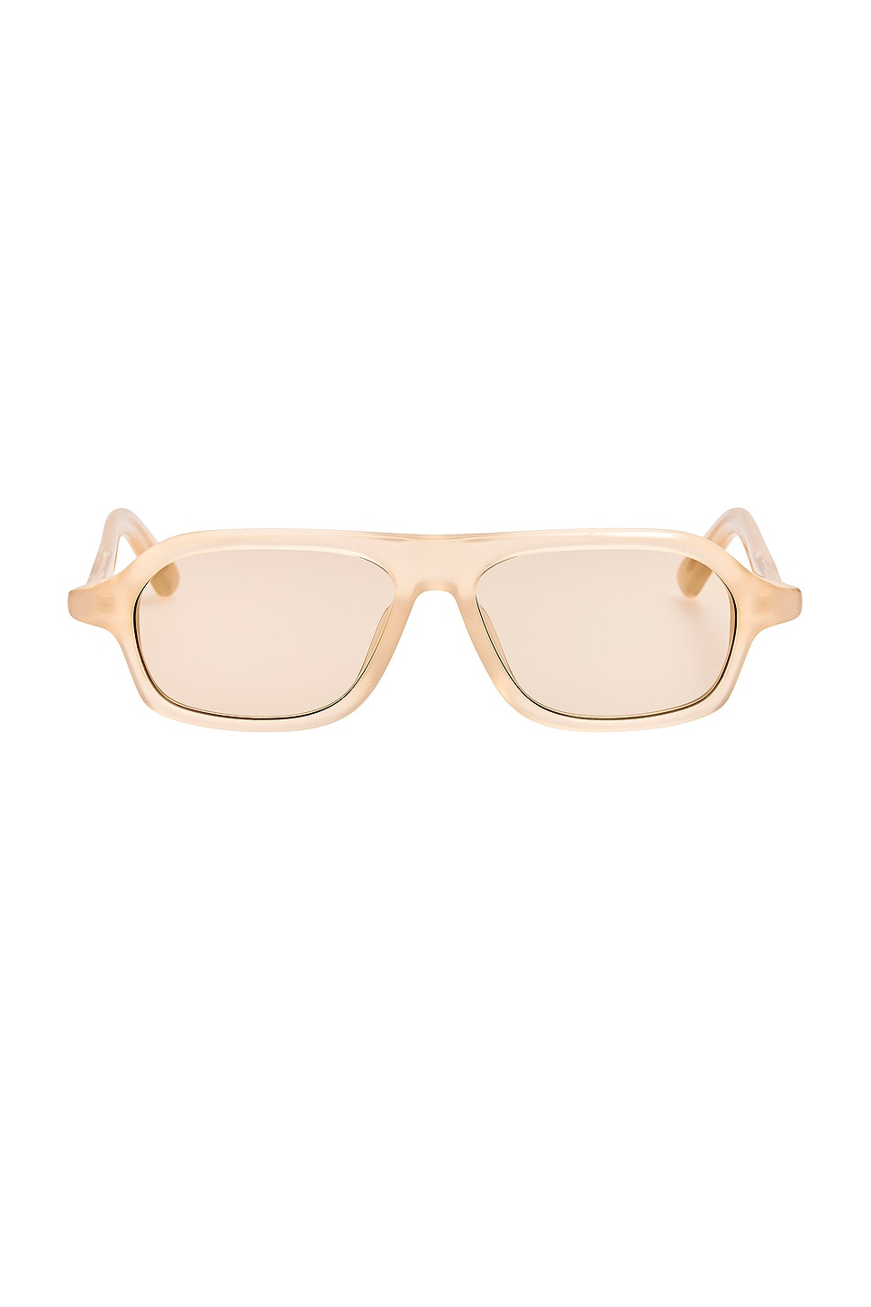JACQUEMUS Bcane Sunglasses in Nude