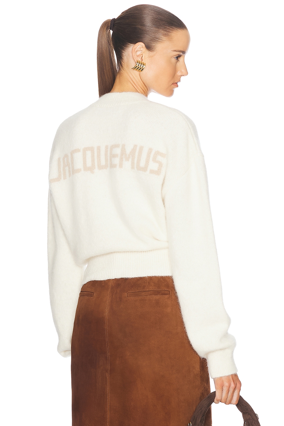 Image 1 of JACQUEMUS La Maille Jacquemus in Light Beige