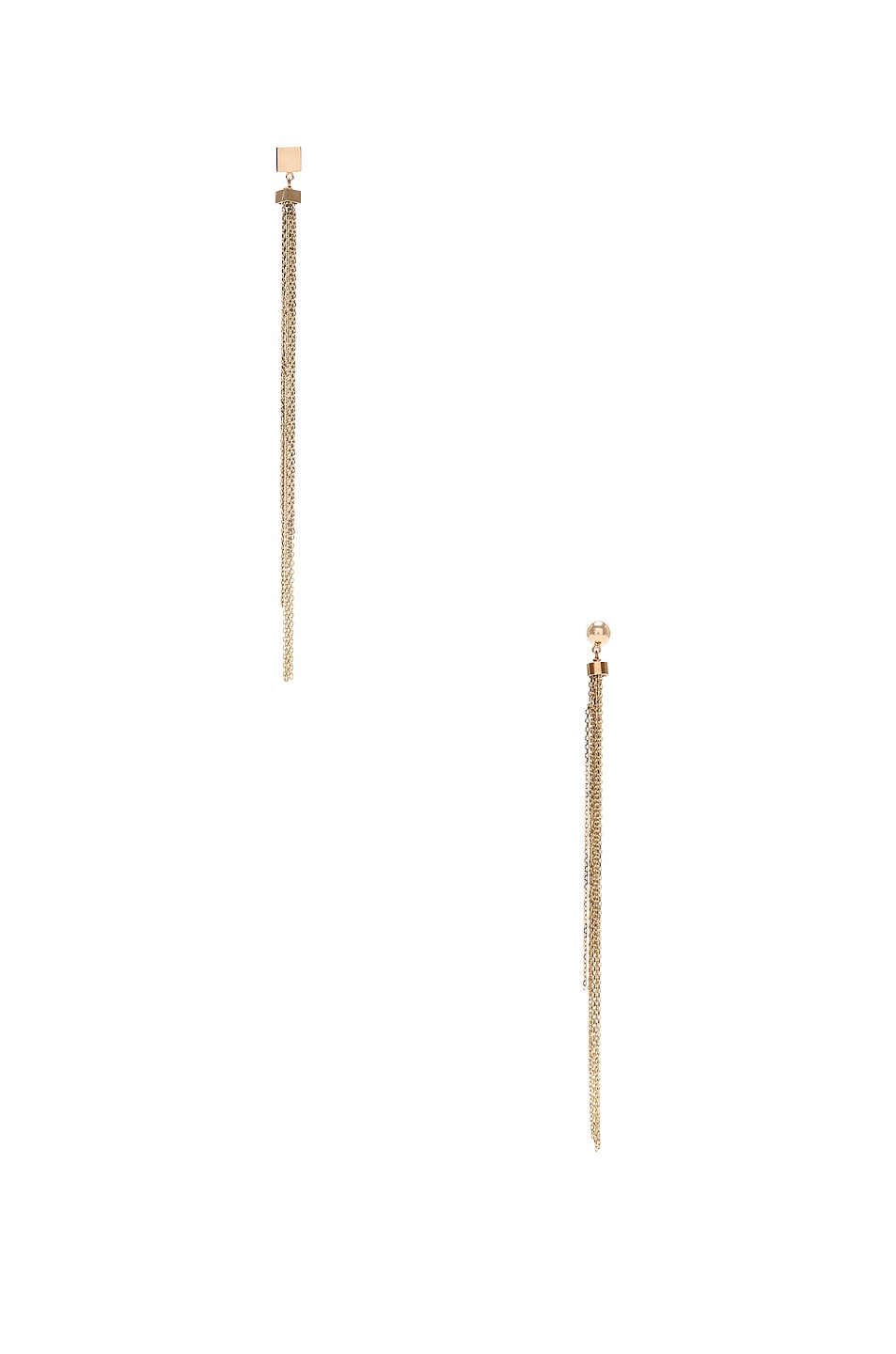 Image 1 of JACQUEMUS Aya Earrings in Gold