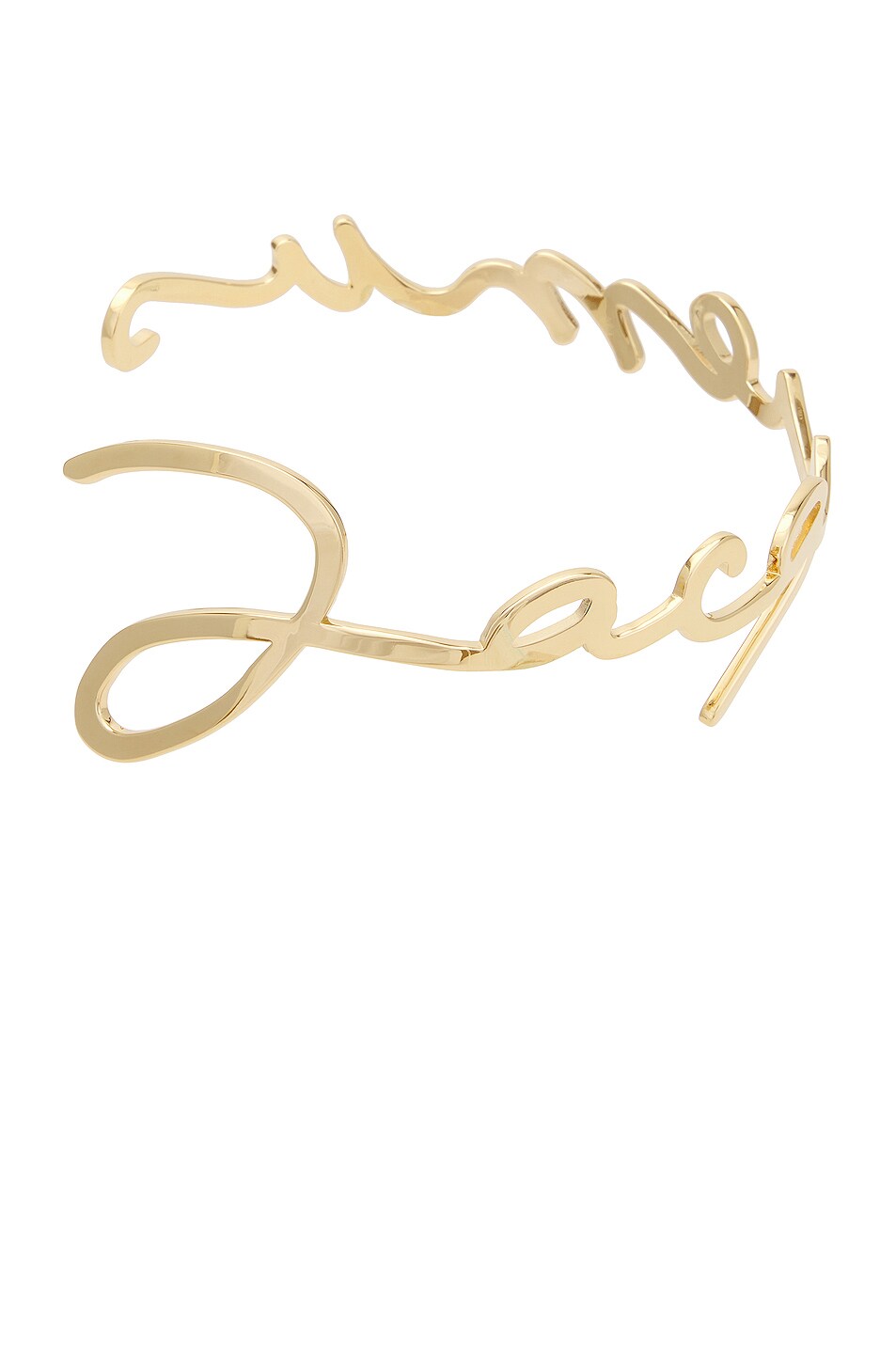 Image 1 of JACQUEMUS Le Collier Signatu in Gold