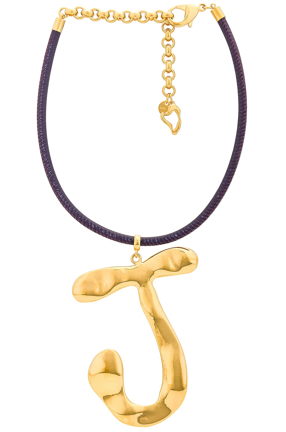 Image 1 of JACQUEMUS Le Collier J Ouro in Purple