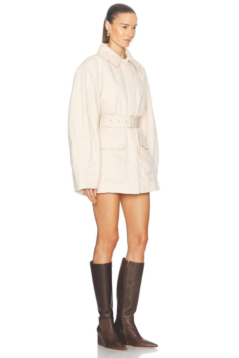 Jacquemus Le Blouson Bari In Beige