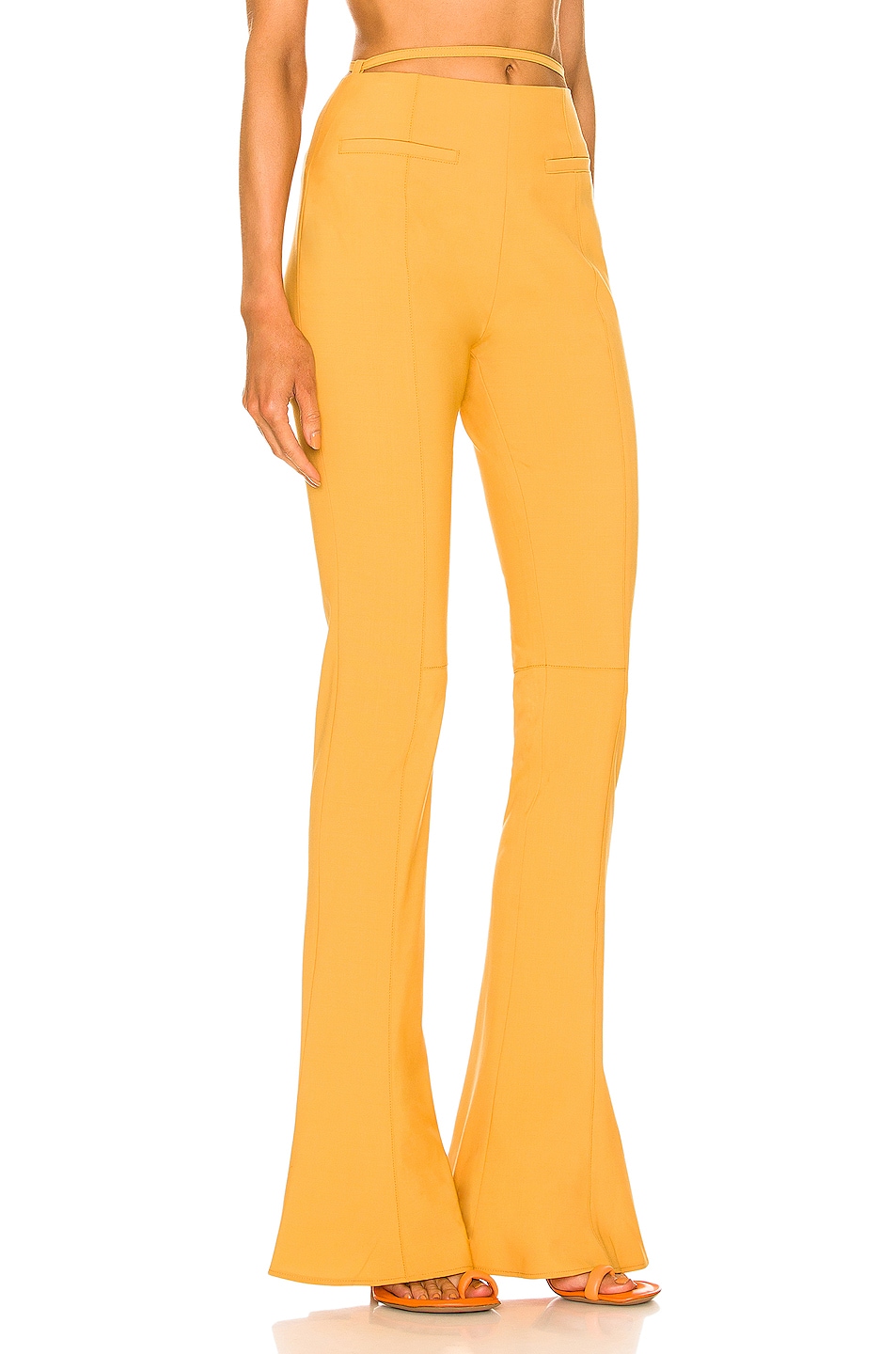JACQUEMUS Le Pantalon Tangelo in Orange | FWRD