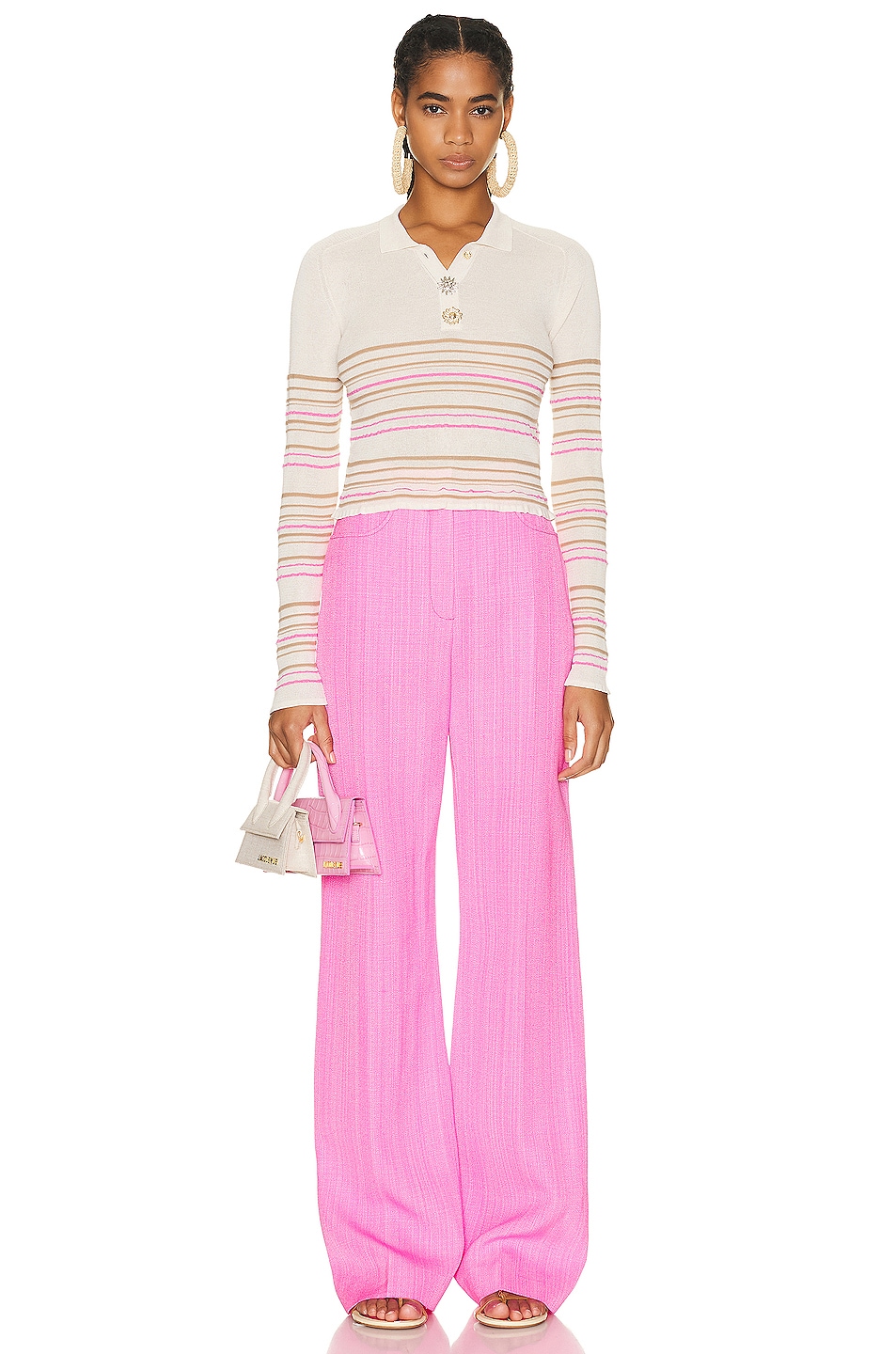 JACQUEMUS Le Pantalon Sauge in Pink | FWRD