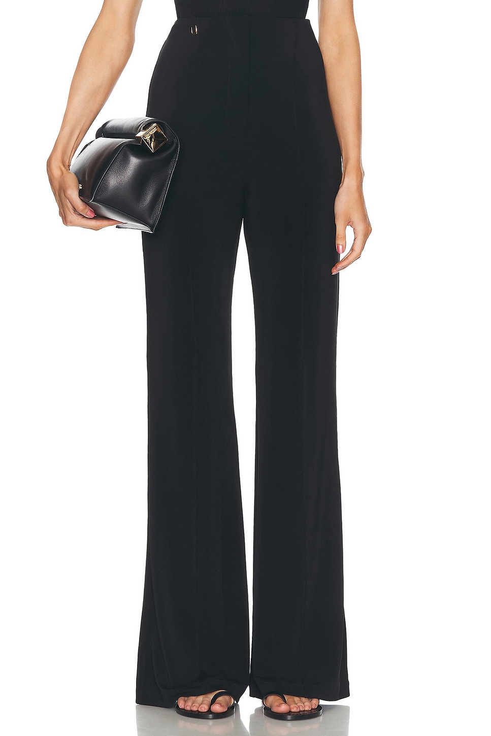 Image 1 of JACQUEMUS Le Pantalon Drapeado in Black