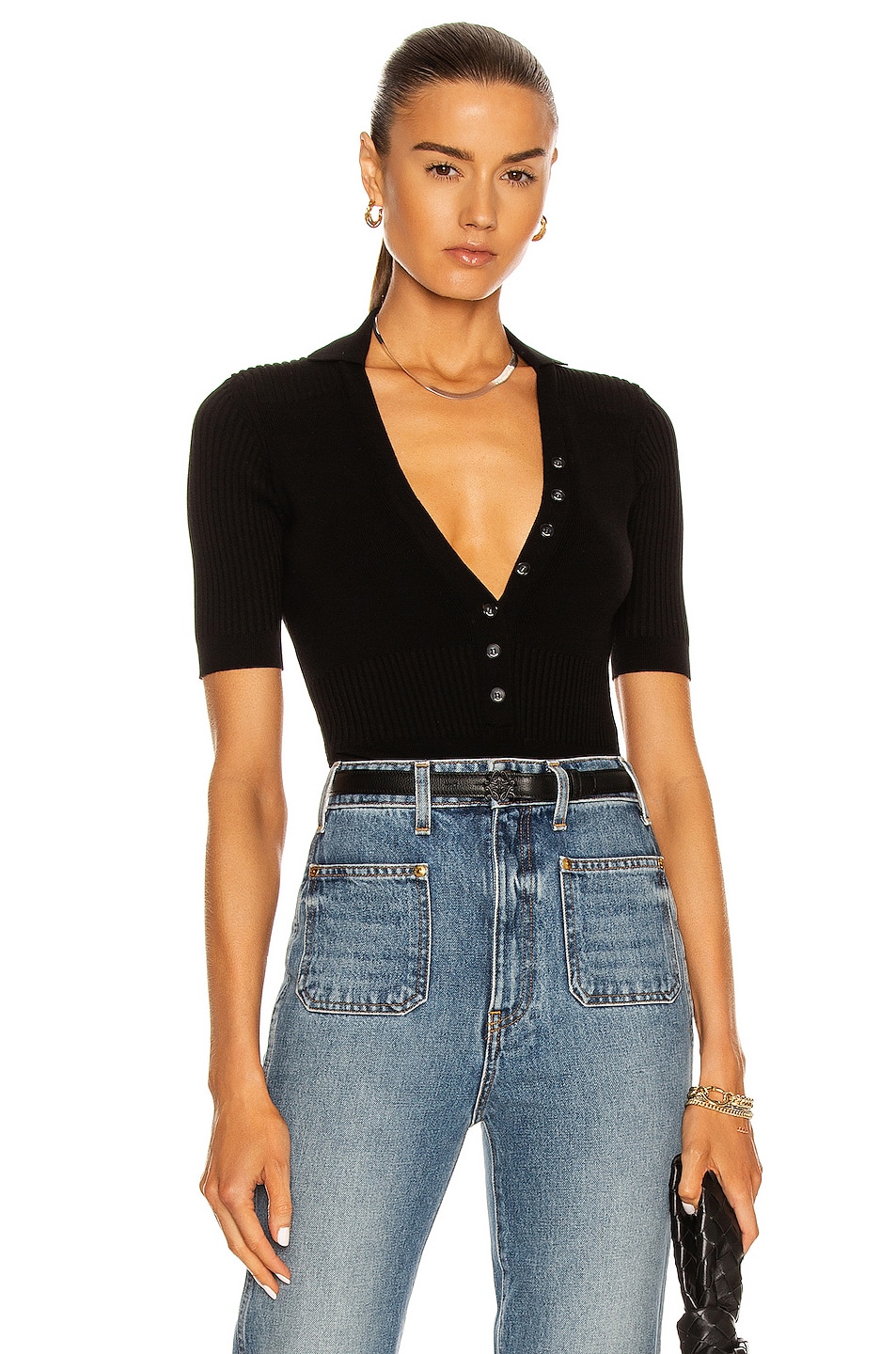 Image 1 of JACQUEMUS Le Body Yauco in Black
