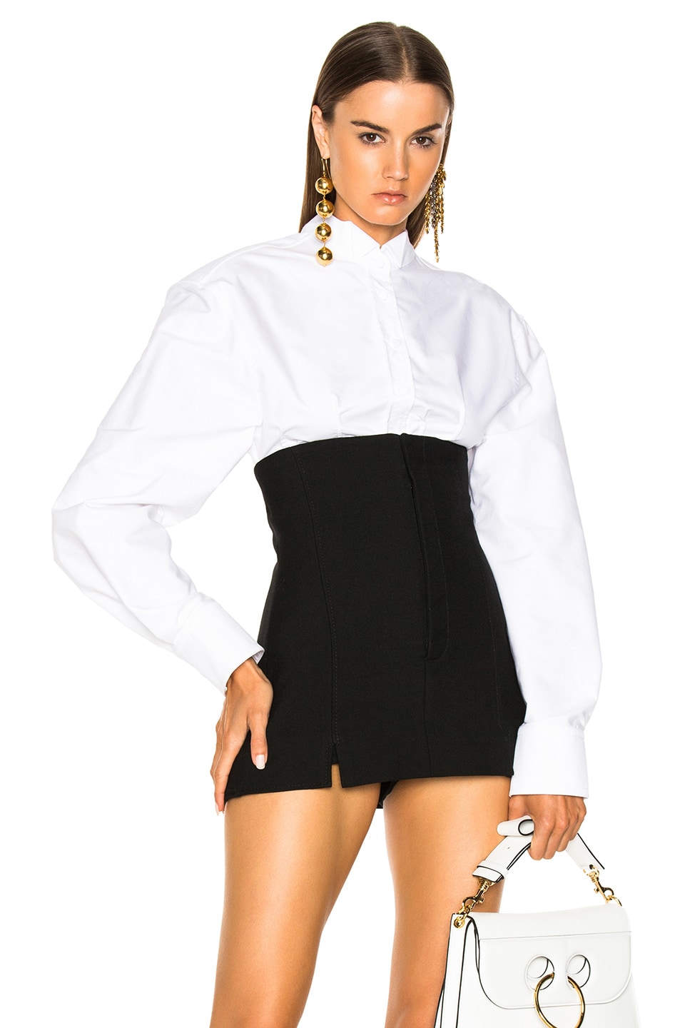 Image 1 of JACQUEMUS Button Down Shirt in White