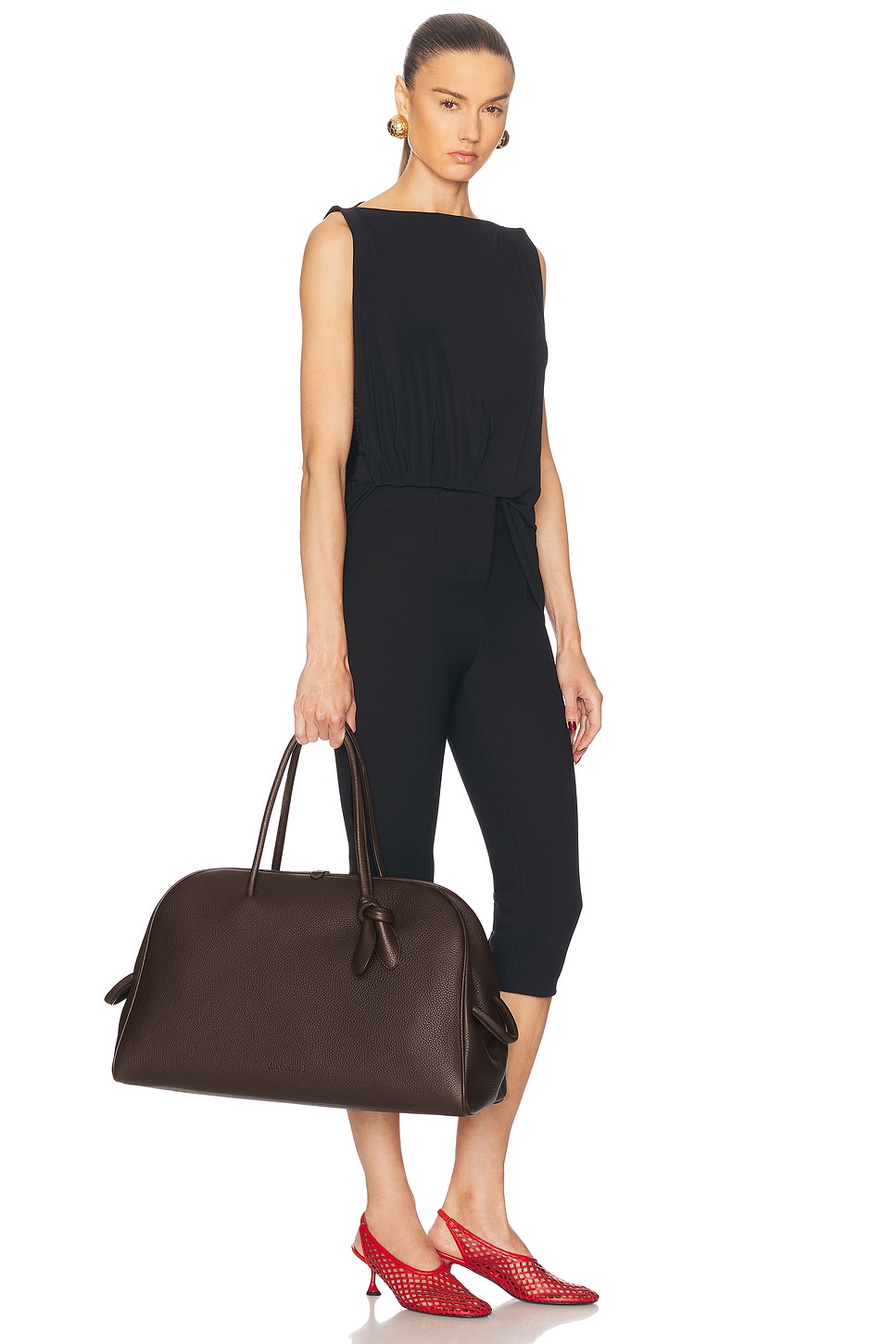 Jacquemus Le Grand Turismo In Dark Brown