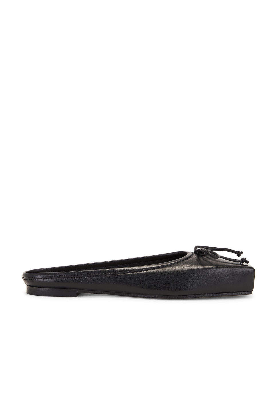 Shop Jacquemus Les Mules Plates Ballet In Black